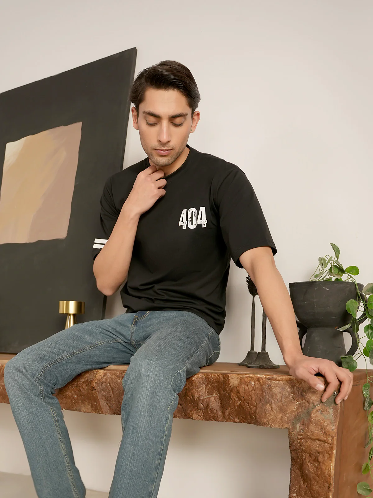 "AALIY" Graphic Drop Shoulder T-Shirt - Image 9