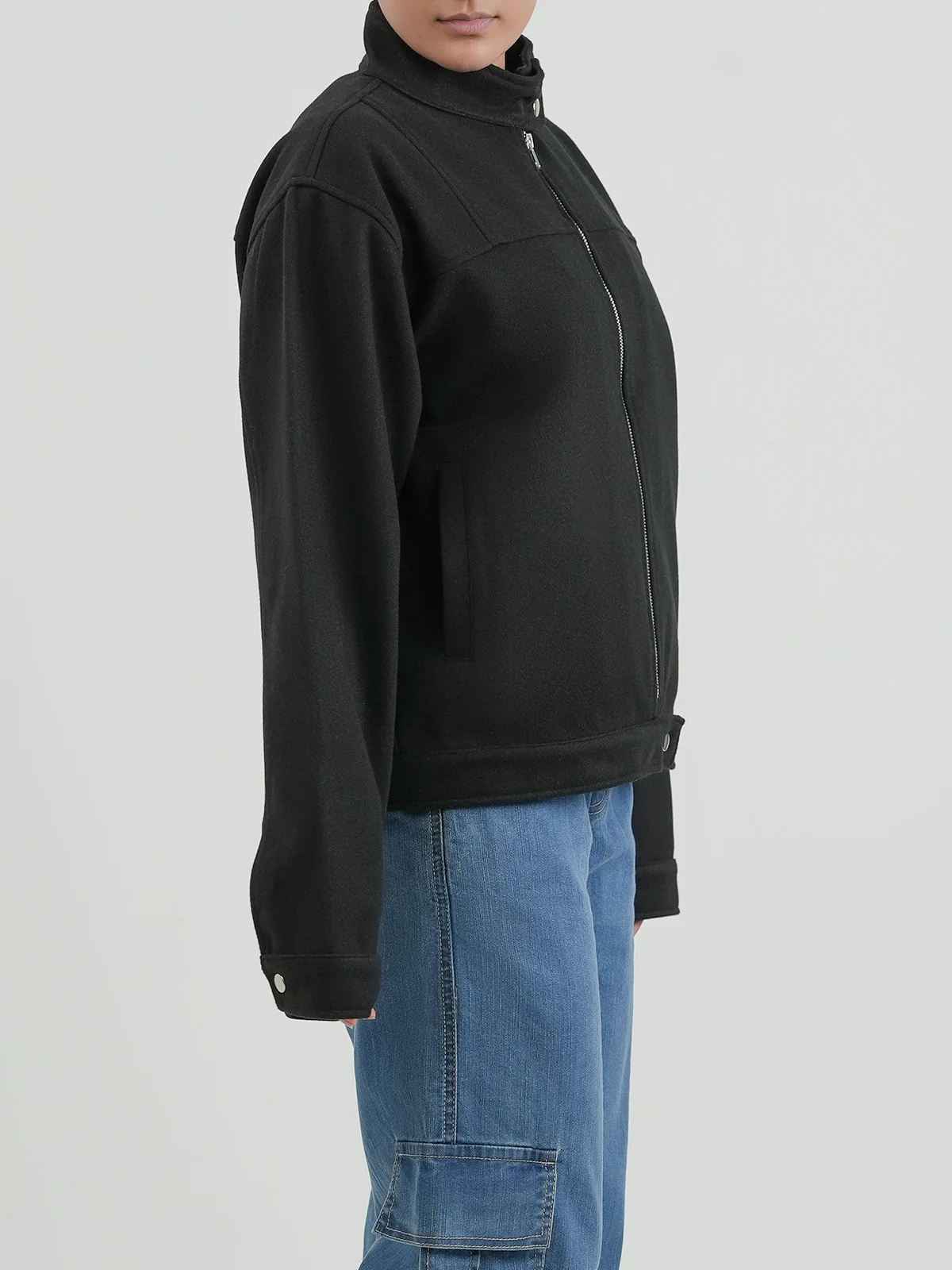 "ABEEKU" Soft Stylish Woolen Jacket - Image 3