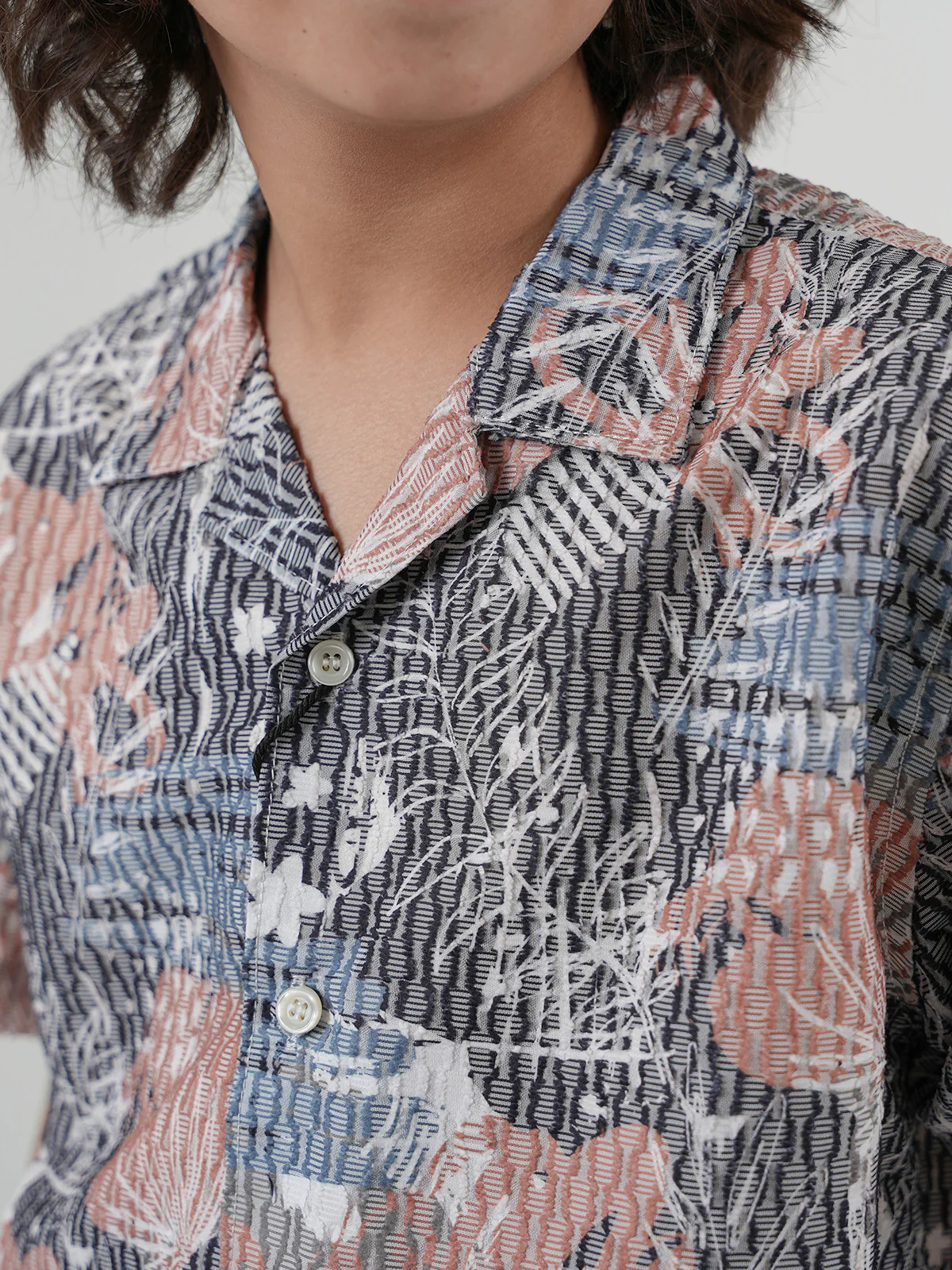 "ABENE" Printed Stylish Regular Fit Shirt - Image 4