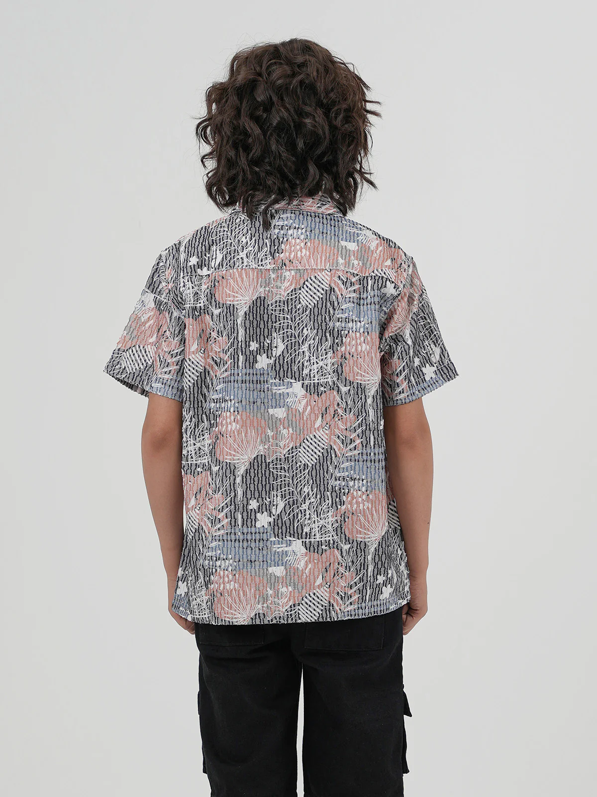 "ABENE" Printed Stylish Regular Fit Shirt - Image 5