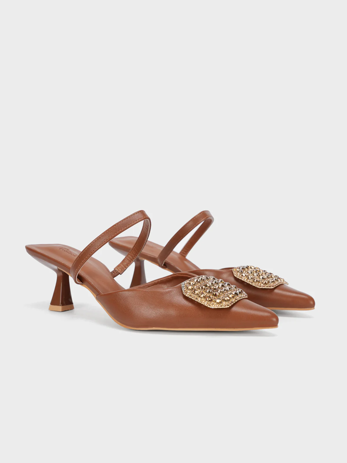 Womens "ABEORE" Pointy Toe Sandals - Image 2