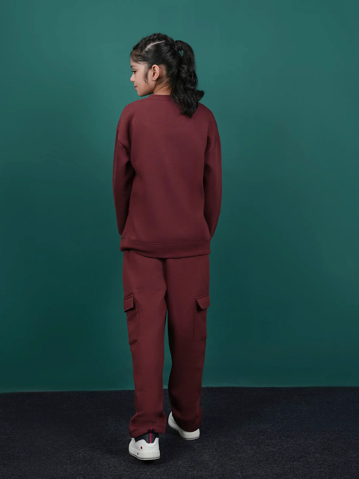 "ABIHAIL" Warm Regular Fit Fleece Track Suit - Image 6