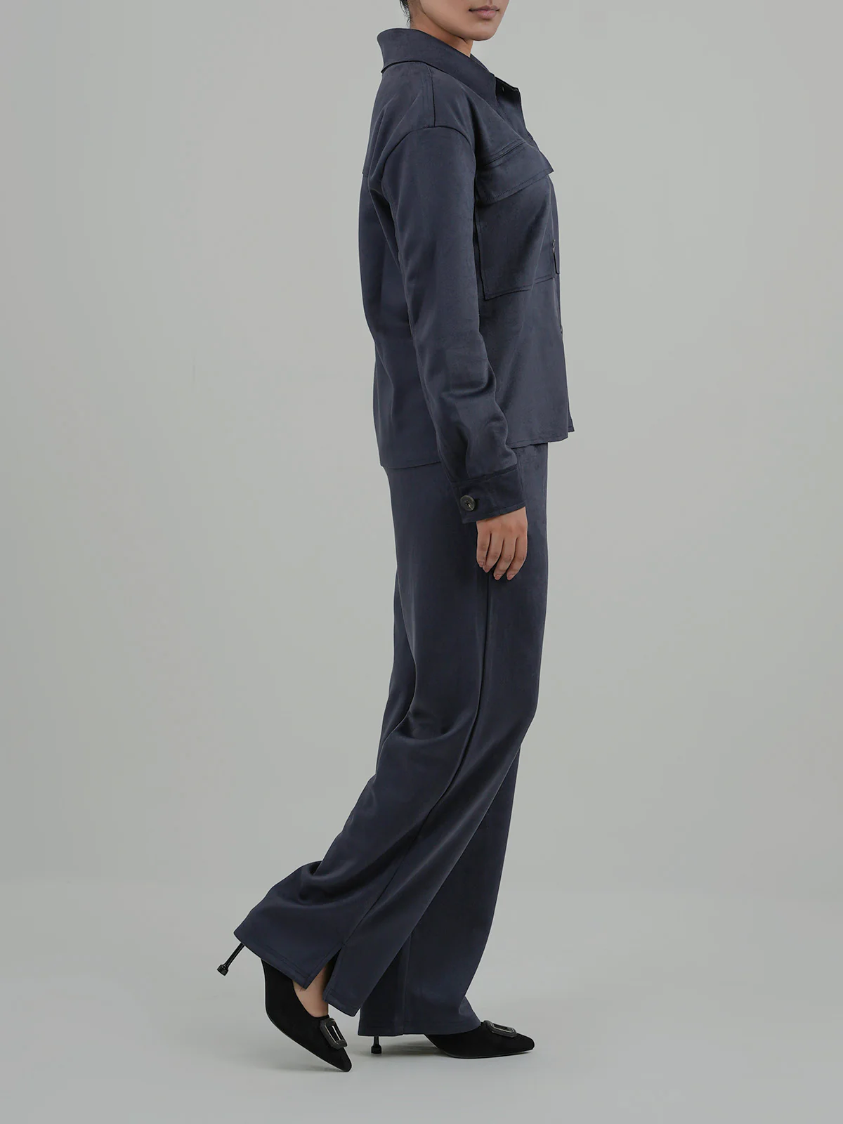 "ACCIAI" Regular Fit Fleece Co-Ord Set - Image 2