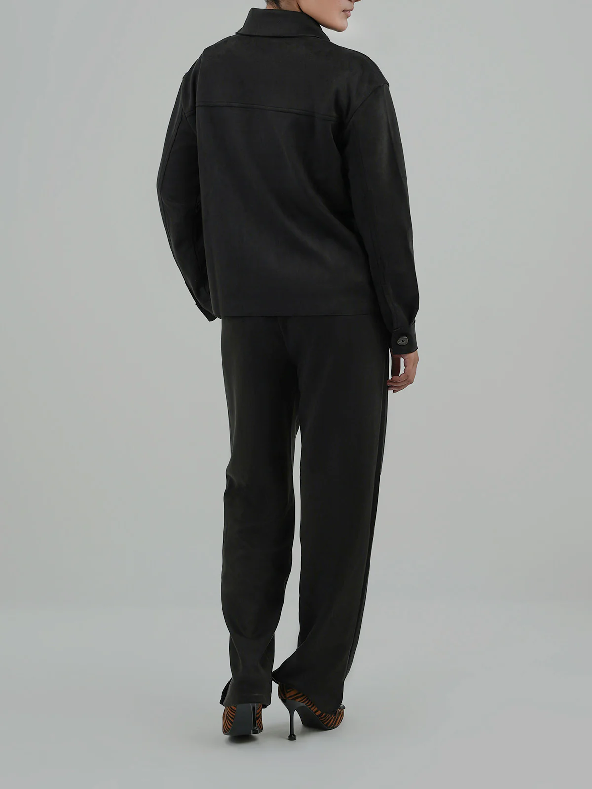 "ACCIAI" Regular Fit Fleece Co-Ord Set - Image 6
