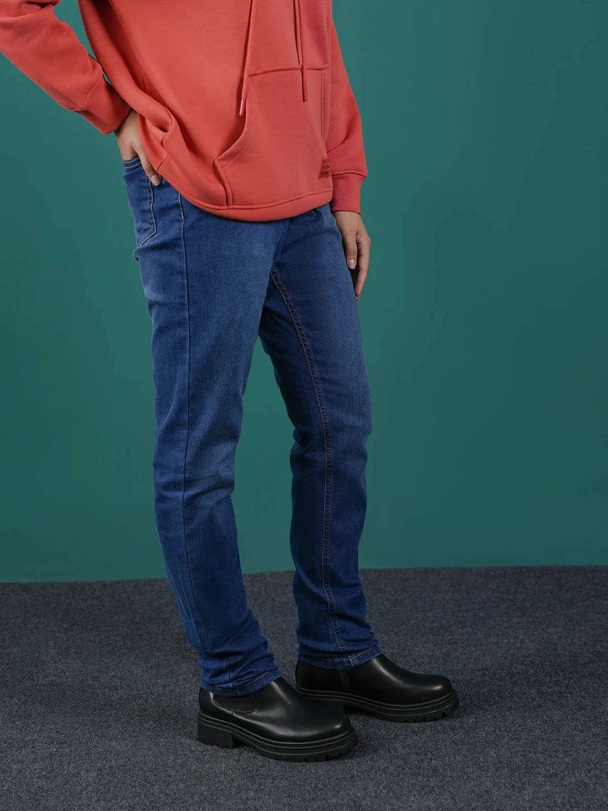 "ADAIR" Comfort Slim Fit Denim Pant - Image 2