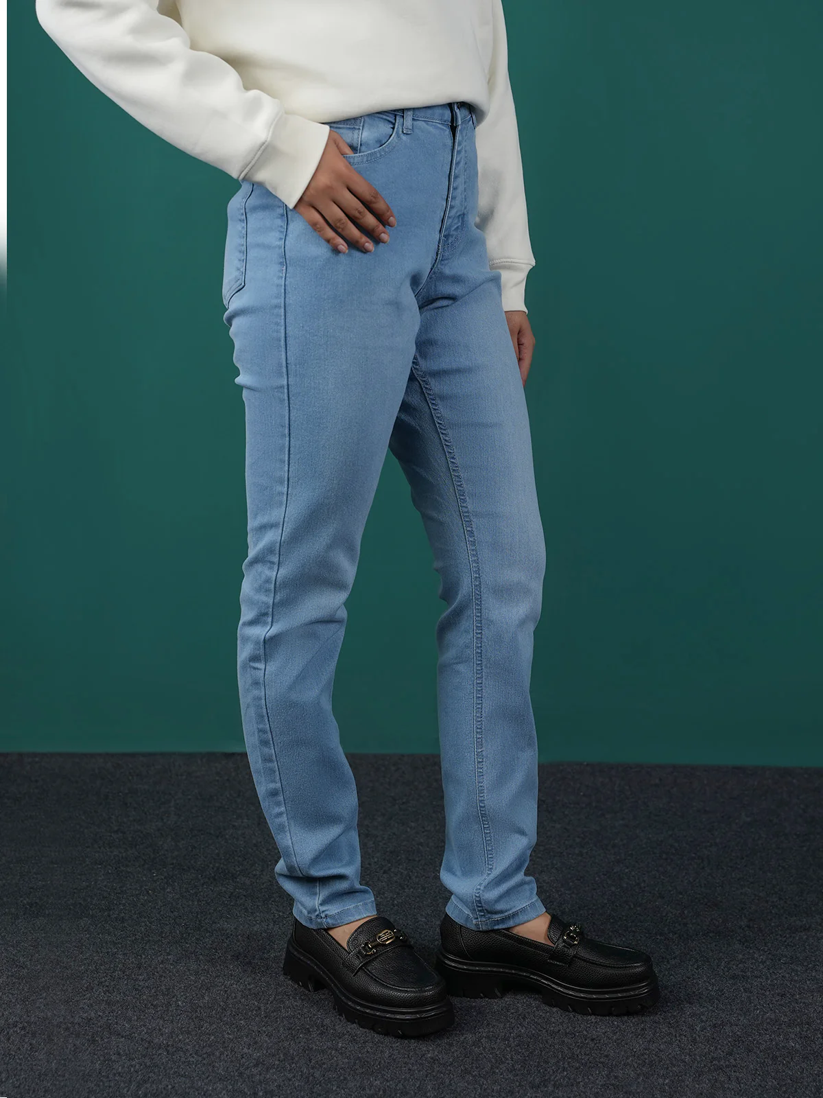 "ADAIR" Comfort Slim Fit  Denim Pant - Image 2