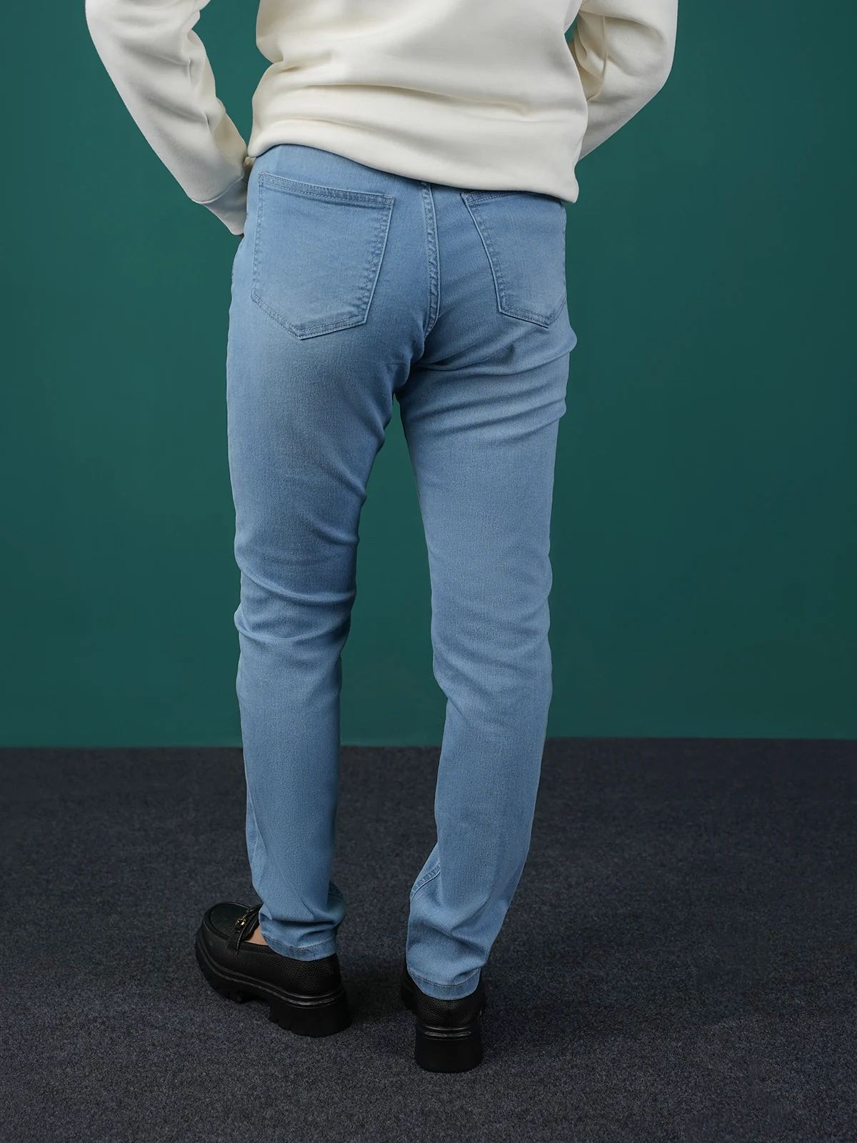 "ADAIR" Comfort Slim Fit  Denim Pant - Image 4