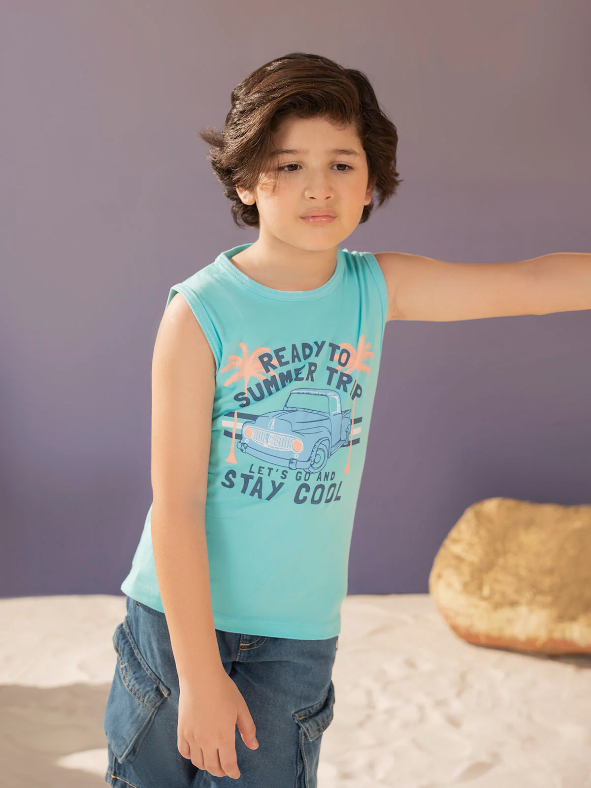 "ADEYA" Basic Graphic Tank Top - Image 4