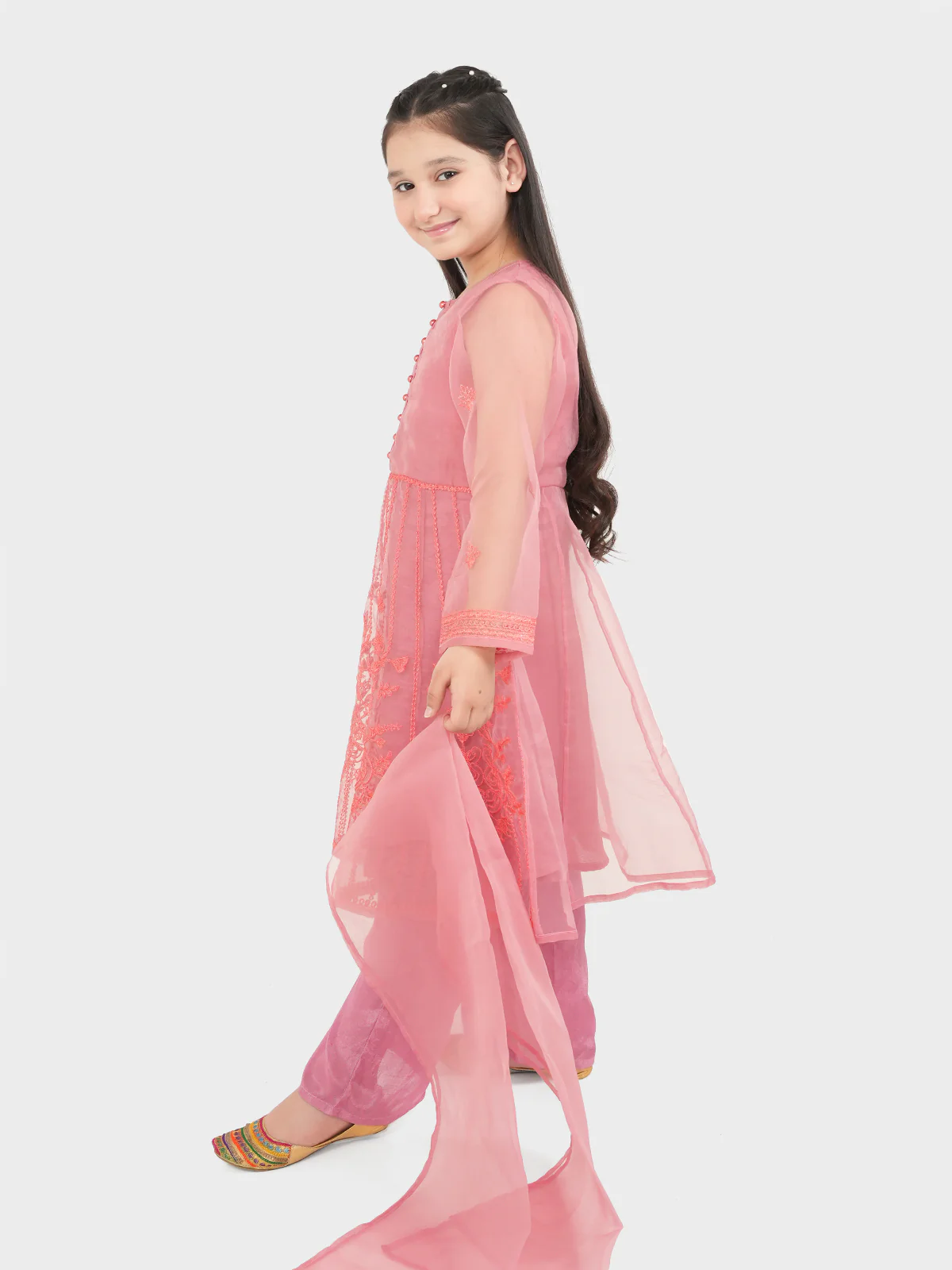 "AENGUS" Organza Three Piece Suit - Image 2