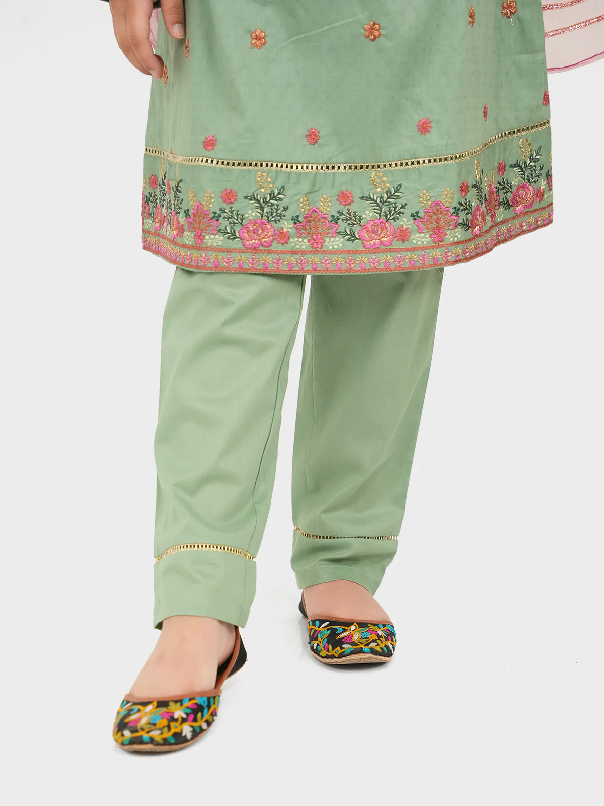 "AHIT" Formal Lawn Three Piece Suit - Image 5