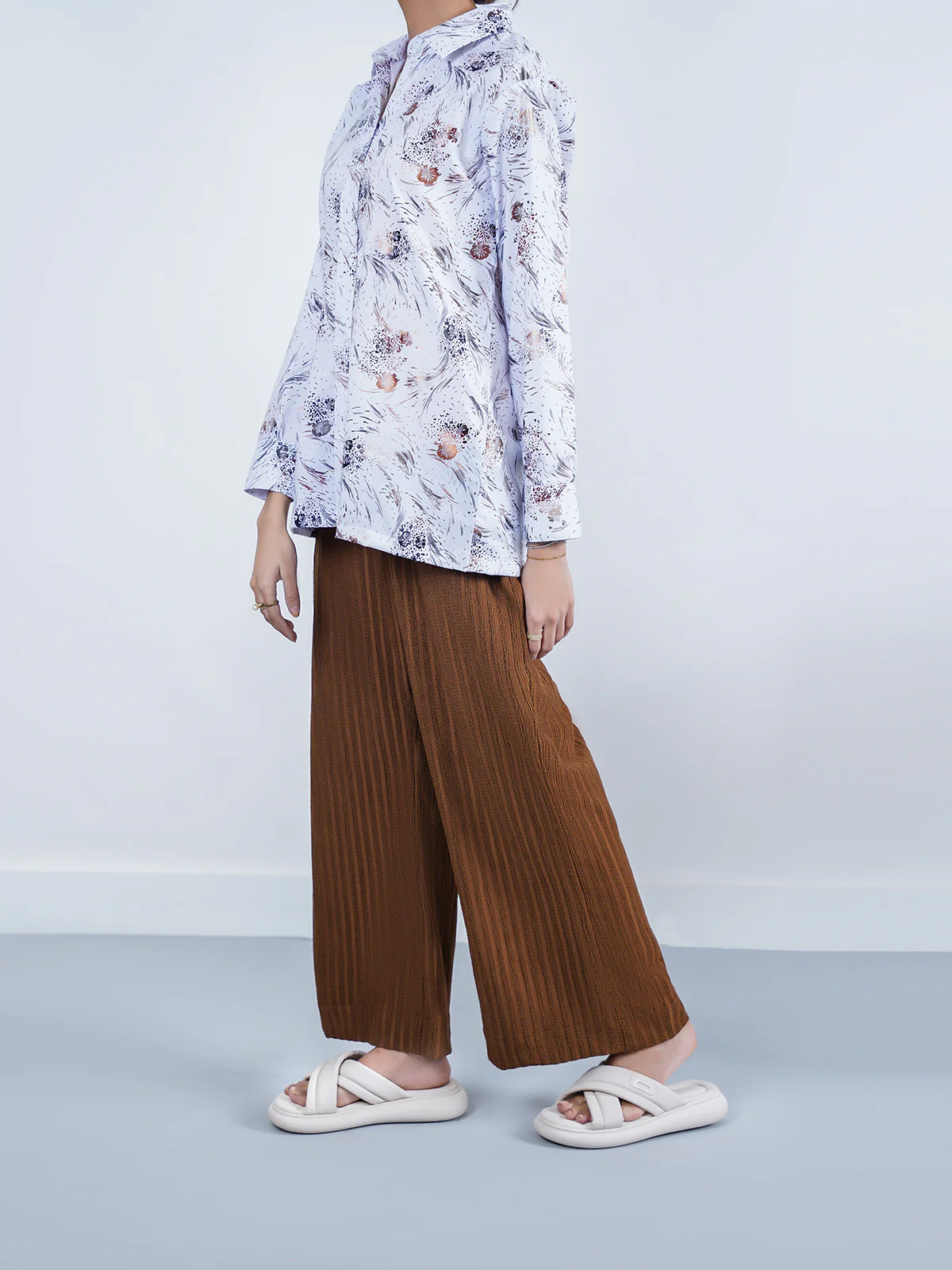 "AINHOA" Regular Fit Woven Trouser - Image 3