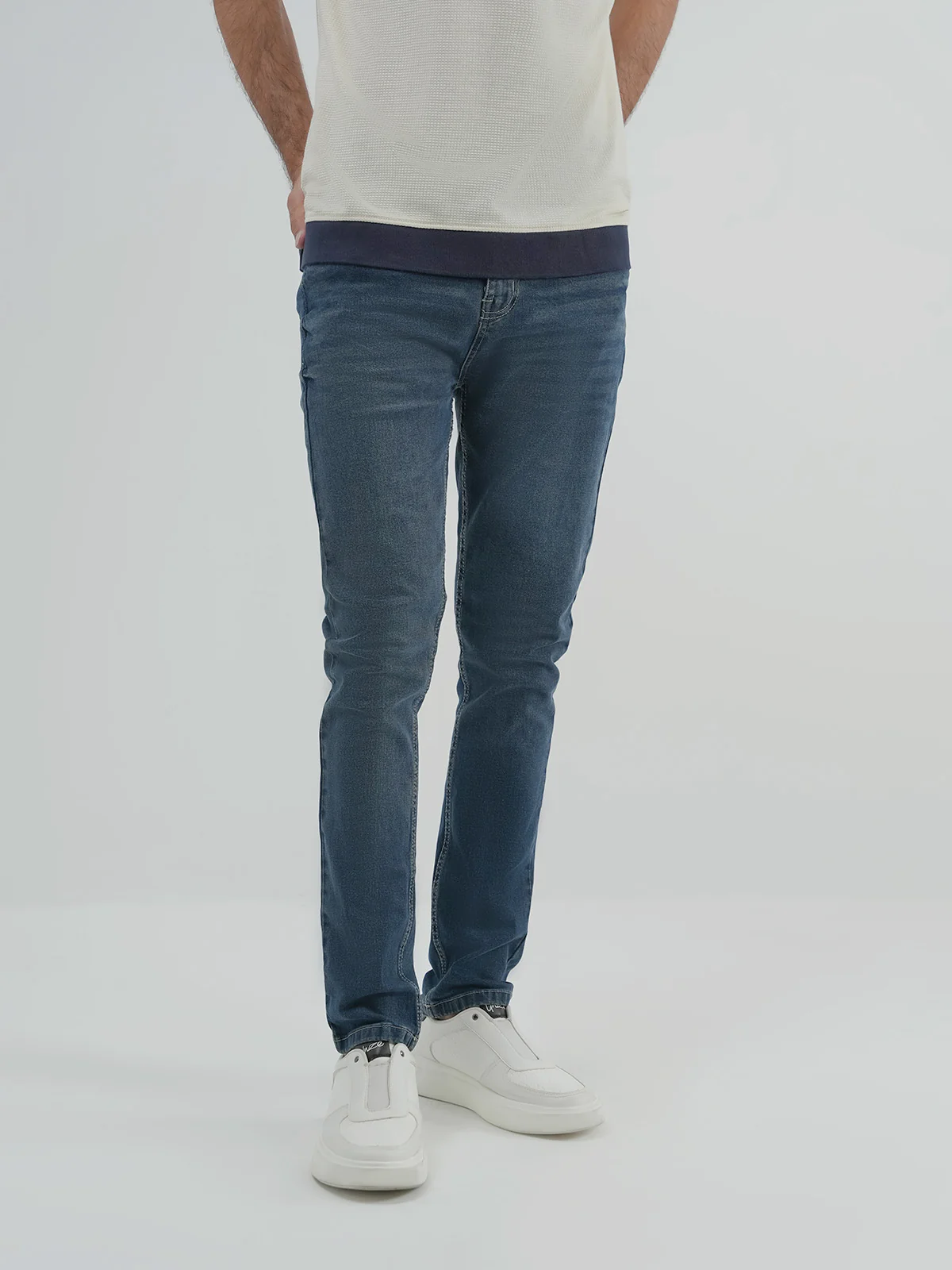 "AIRI" Casual Slim Fit Denim Jeans