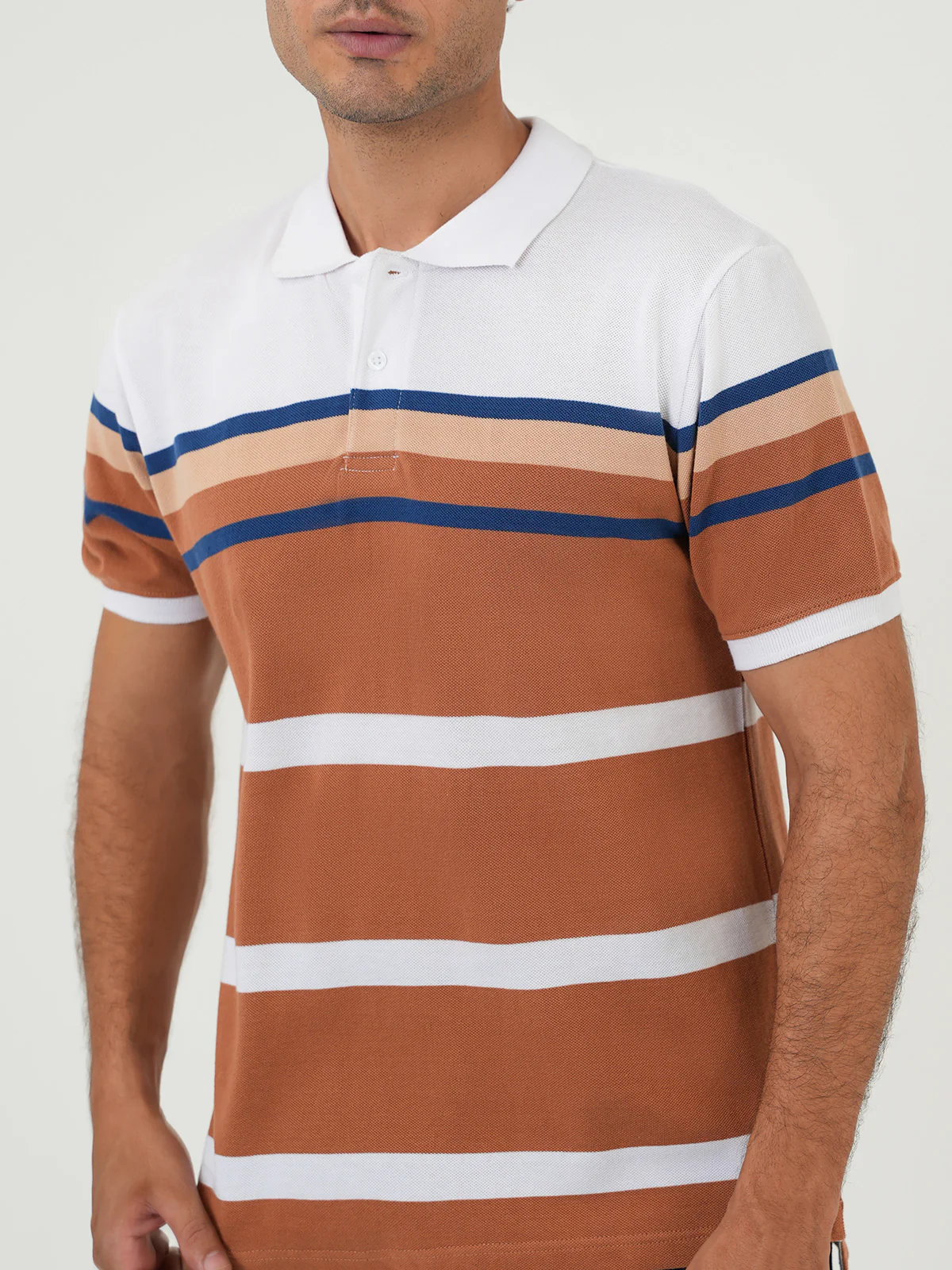 "AIVAR" Comfort Regular Fit Polo Shirt - Image 4