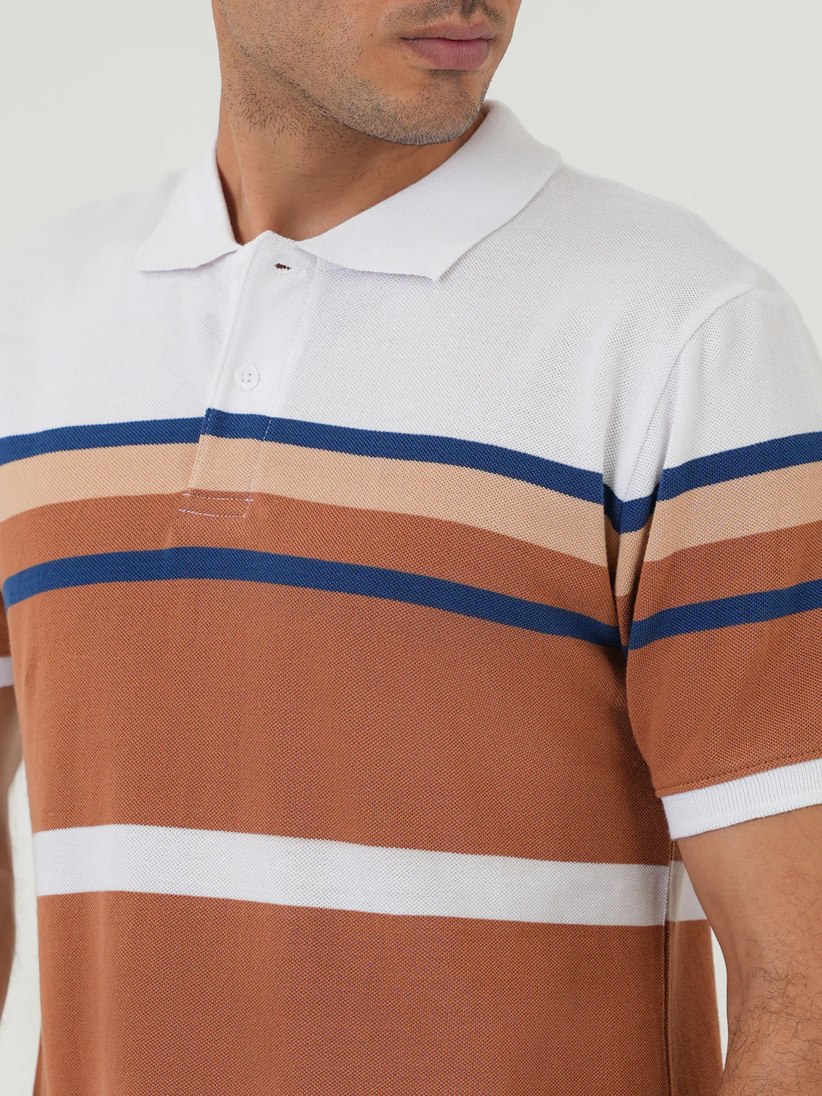 "AIVAR" Comfort Regular Fit Polo Shirt - Image 5