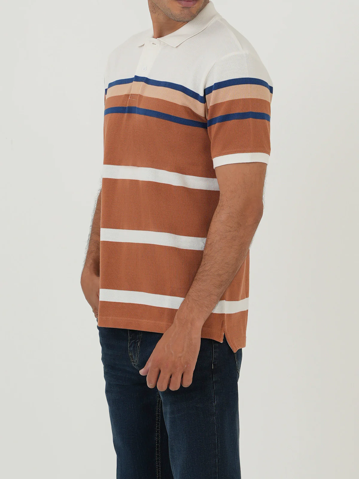 "AIVAR" Comfort Regular Fit Polo Shirt - Image 3