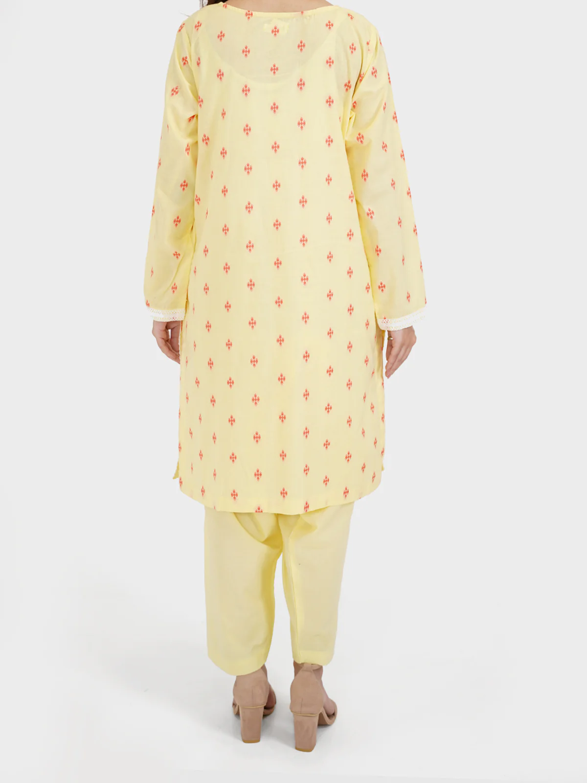 "AKANE" Jacquard Two Piece Suit - Image 3