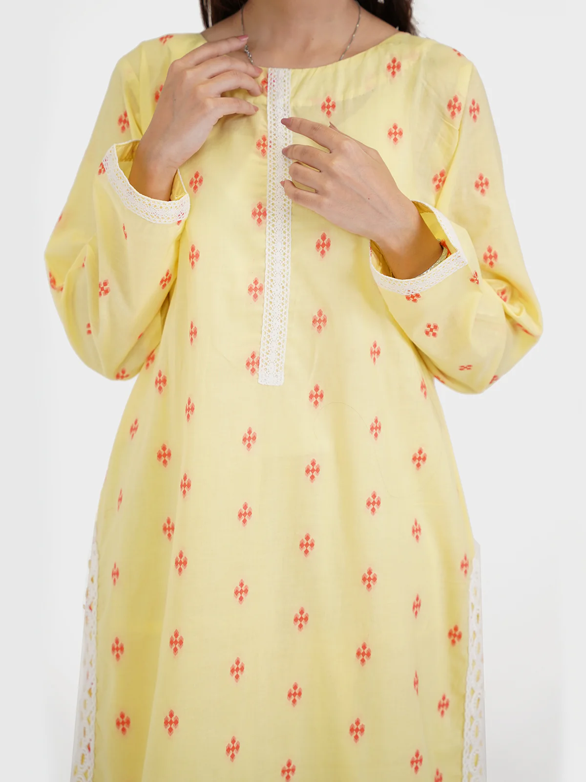 "AKANE" Jacquard Two Piece Suit - Image 4
