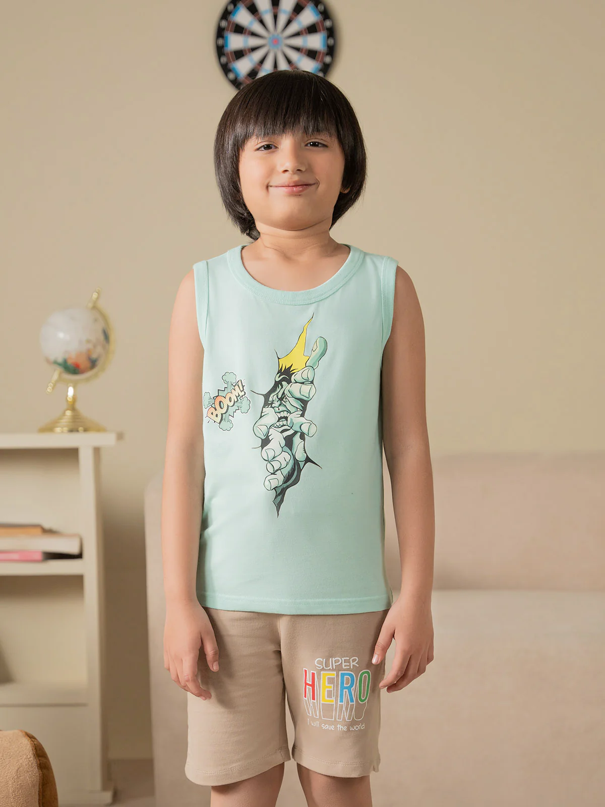 "ALAIN" Graphic Regular Fit Tank Top