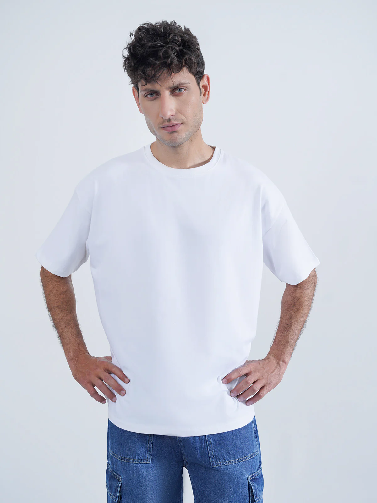 "ALAINA" Comfort Drop Shoulder T-Shirt - Image 2