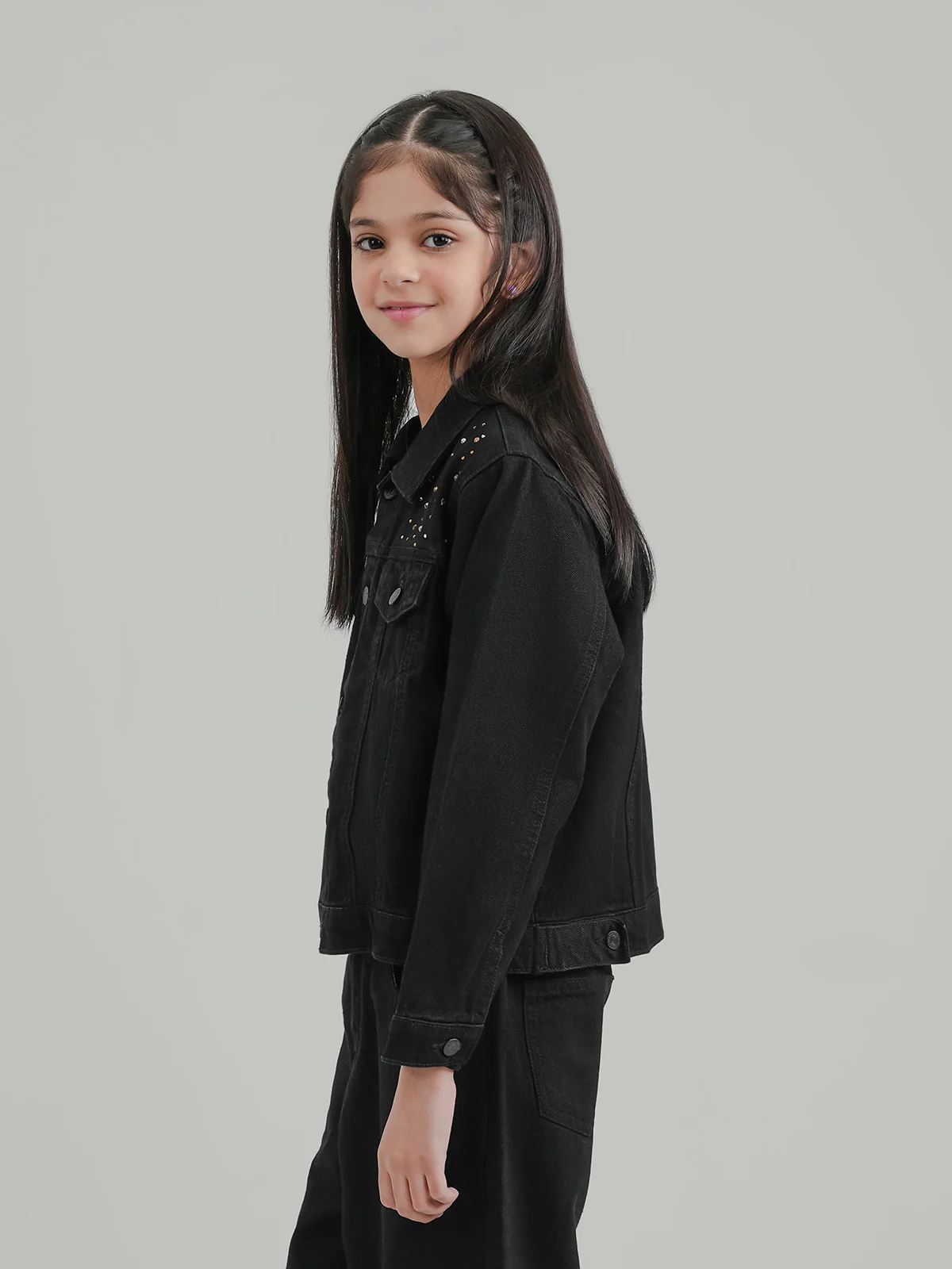 "ALARIC" Stylish Regular Fit Denim Jacket - Image 2