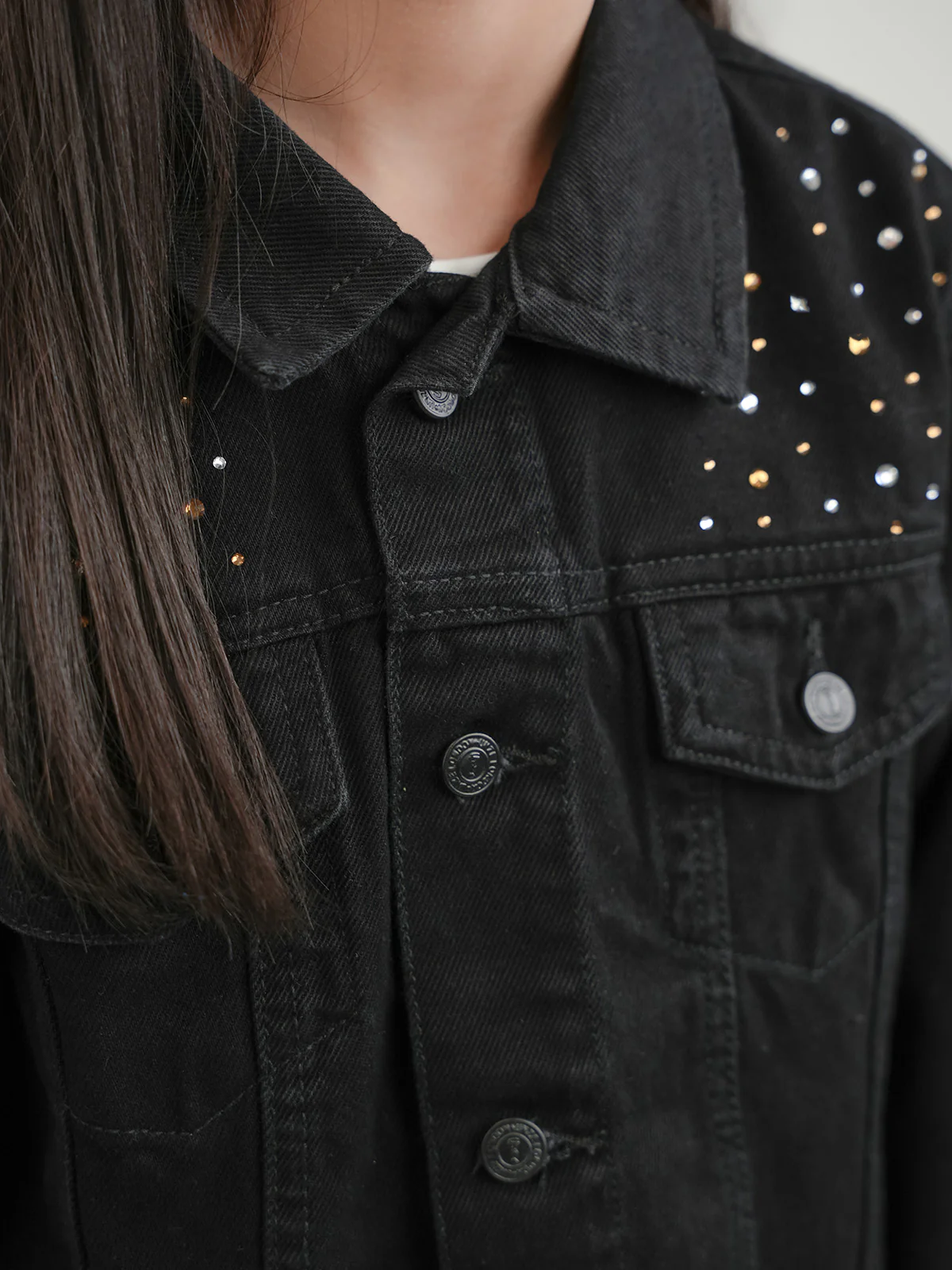 "ALARIC" Stylish Regular Fit Denim Jacket - Image 4