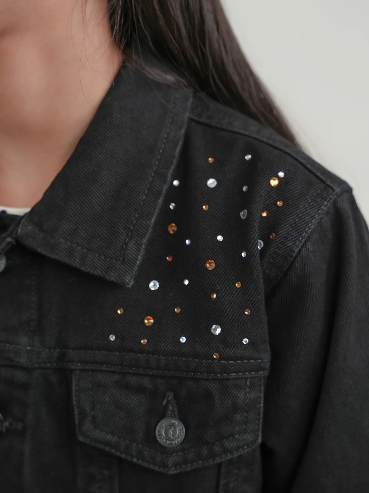 "ALARIC" Stylish Regular Fit Denim Jacket - Image 5