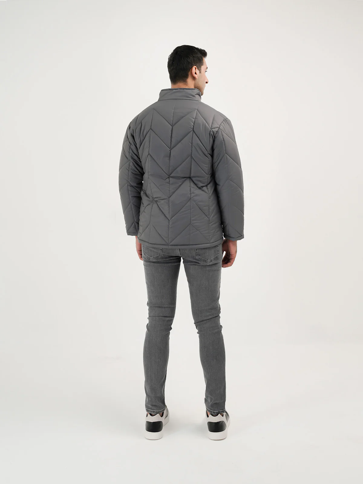 "ALCYONE" Casual Zipper Puffer Jacket - Image 5