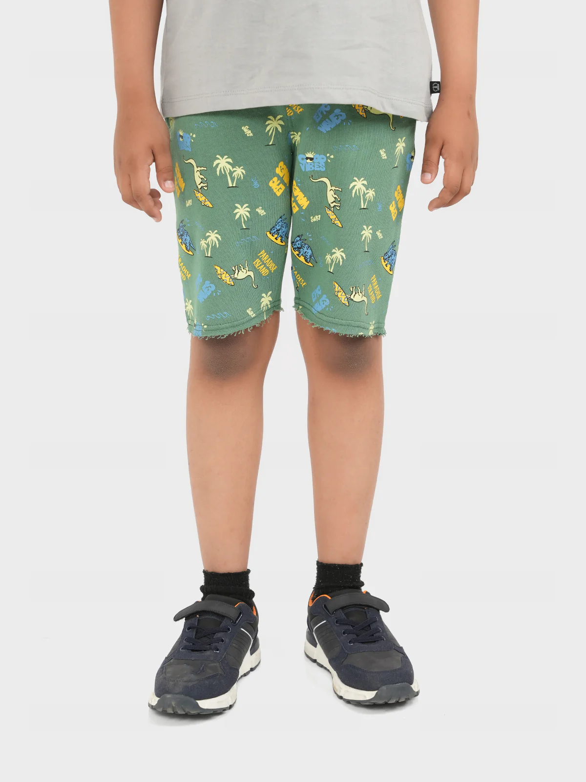 "ALED" Casual Terry Shorts - Image 3