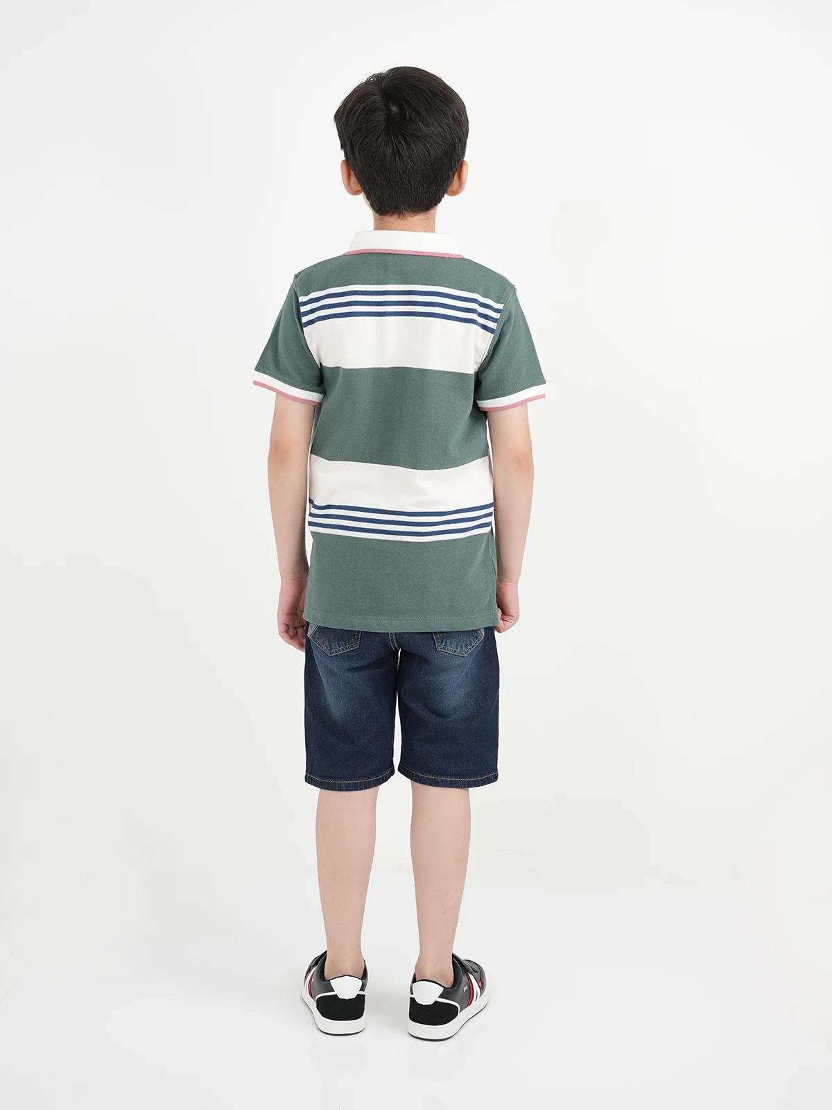 "AMADI" Kids Casual Summer Polo Shirt - Image 4