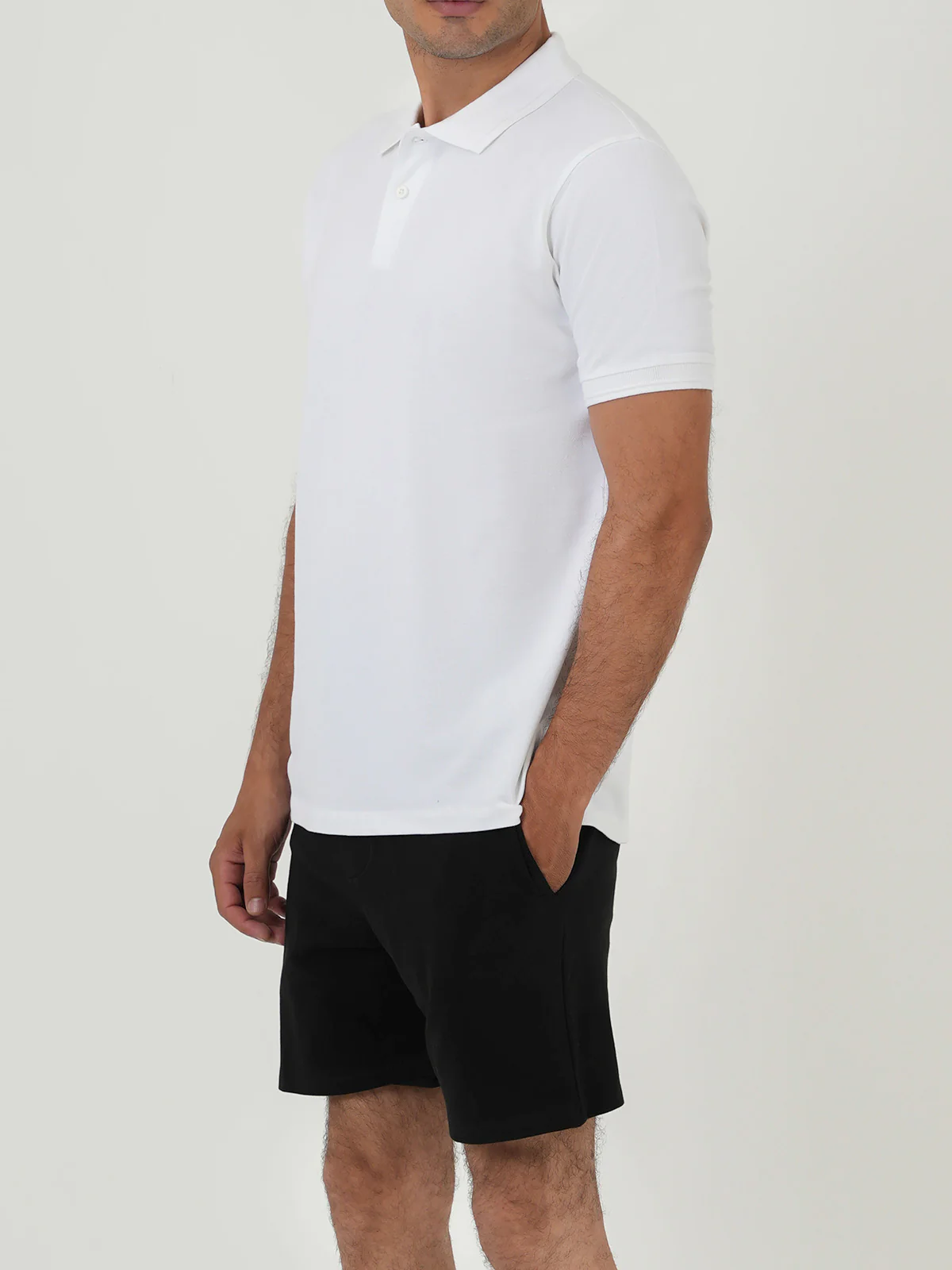 "AMAXA" Basic Regular Fit Polo Shirt - Image 3