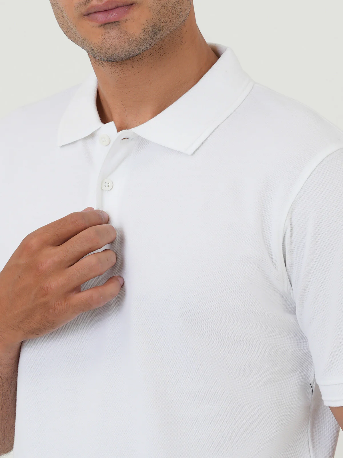 "AMAXA" Basic Regular Fit Polo Shirt - Image 5