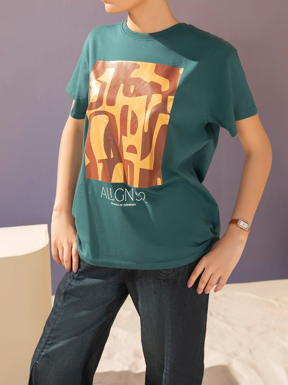 "AMIRIR" Graphic Regular Fit T-Shirt