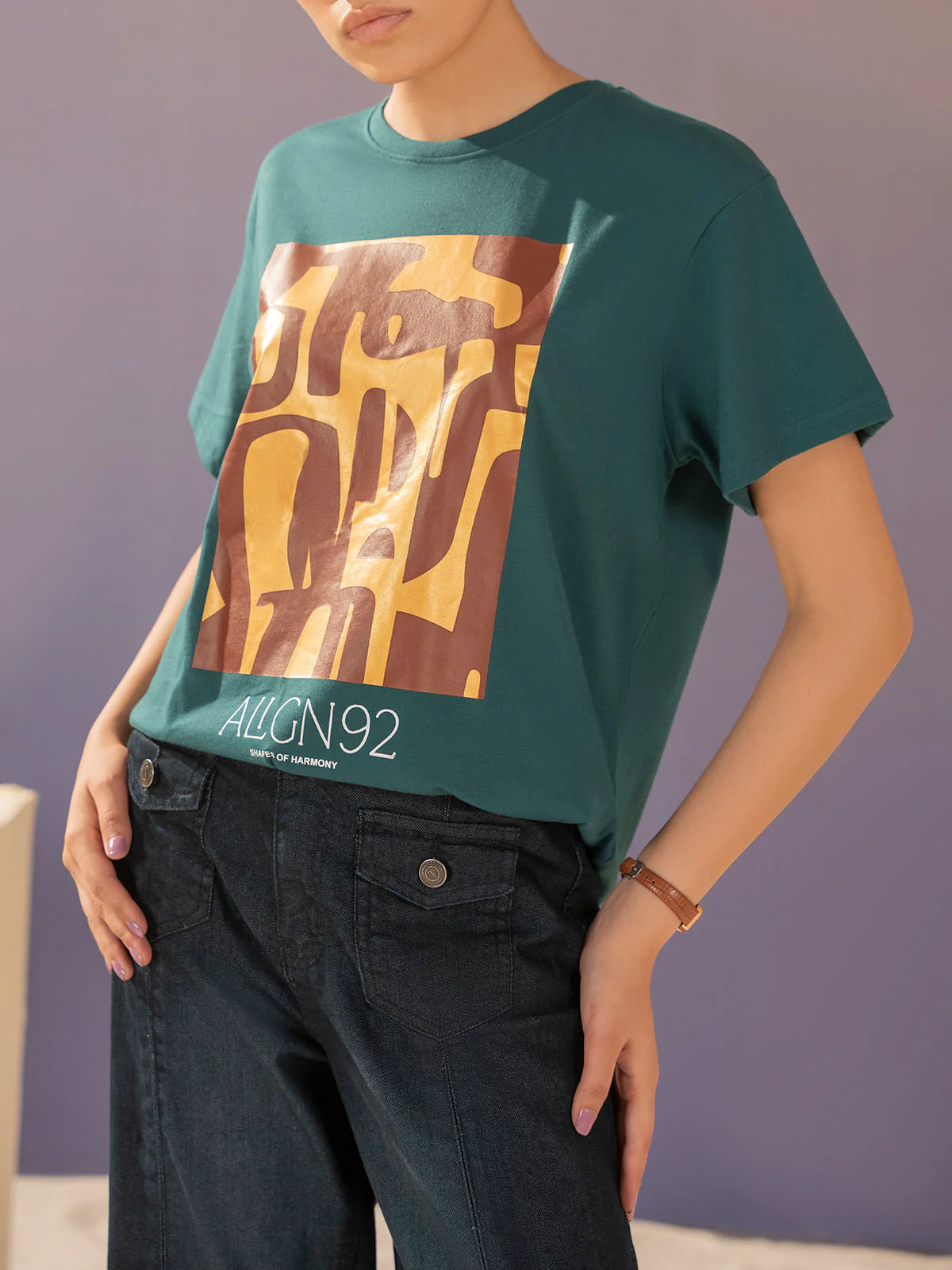 "AMIRIR" Graphic Regular Fit T-Shirt - Image 3