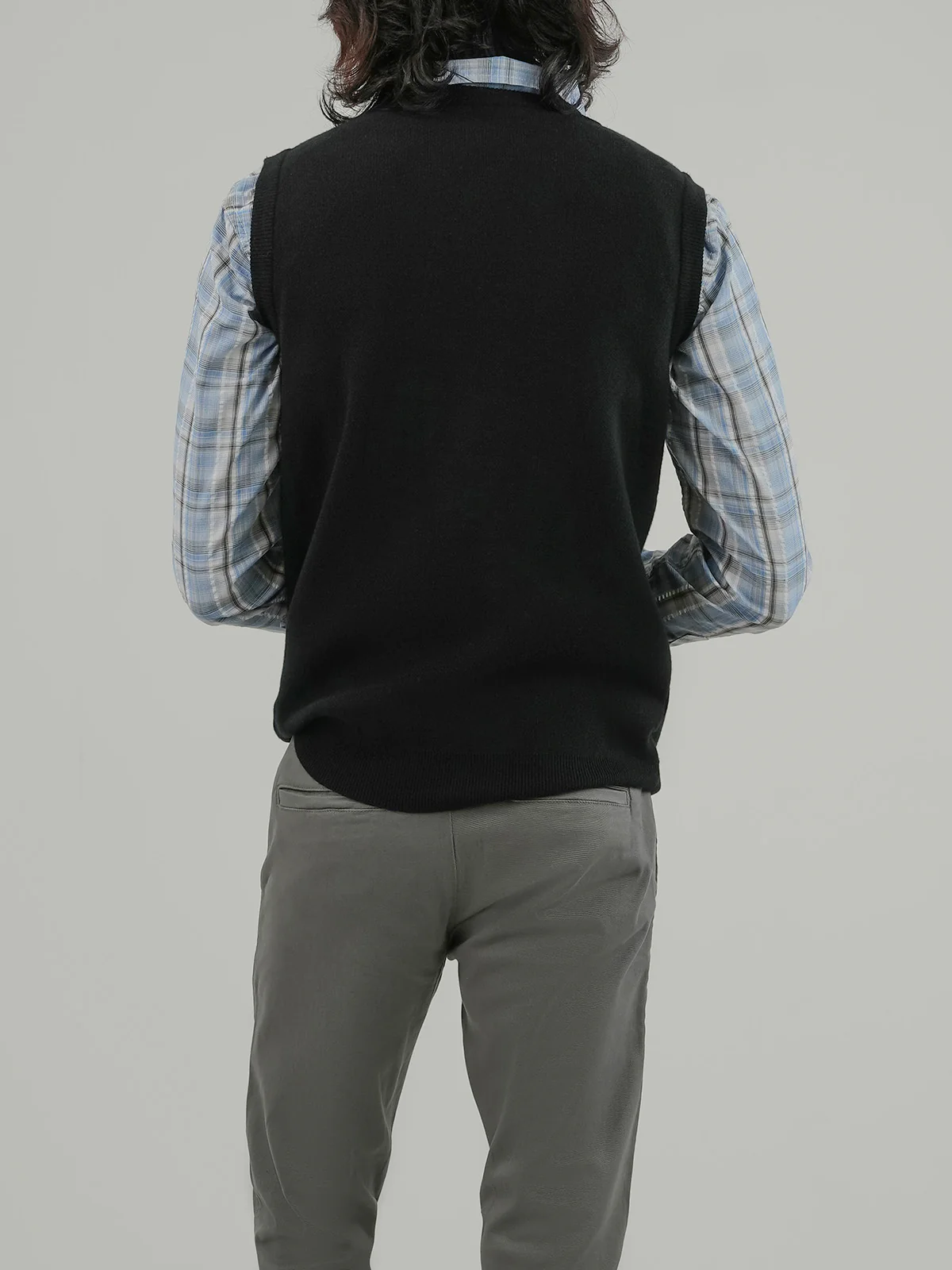 "AMORY" Regular Fit Yarn Dyed Sweater - Image 6