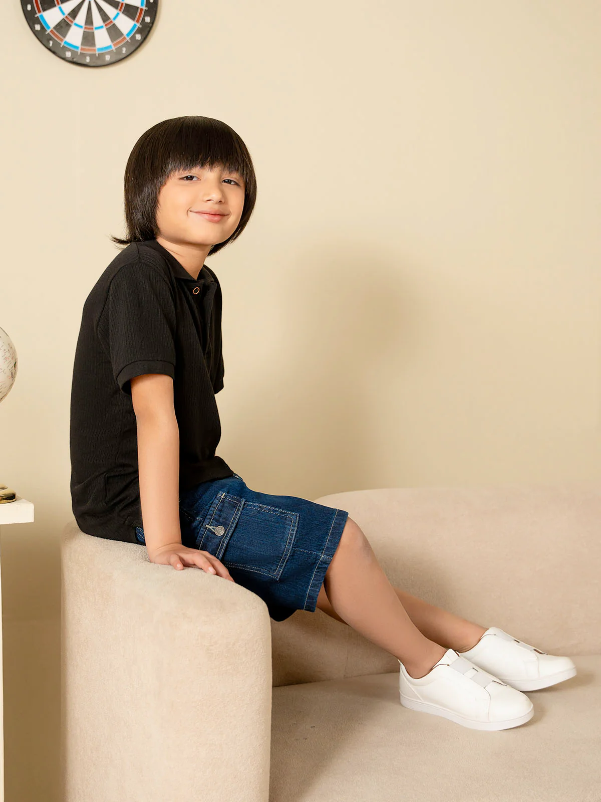 "ANAKIN" Regular Fit Pique Polo Shirt - Image 3