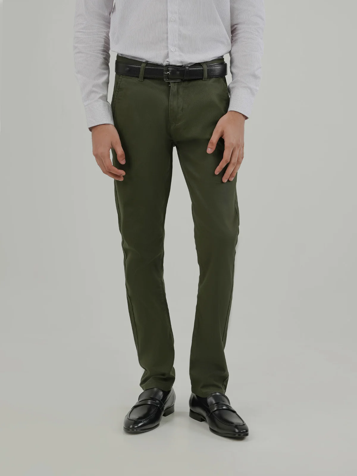 "ANATOLE" Casual Slim Fit Twill Chino
