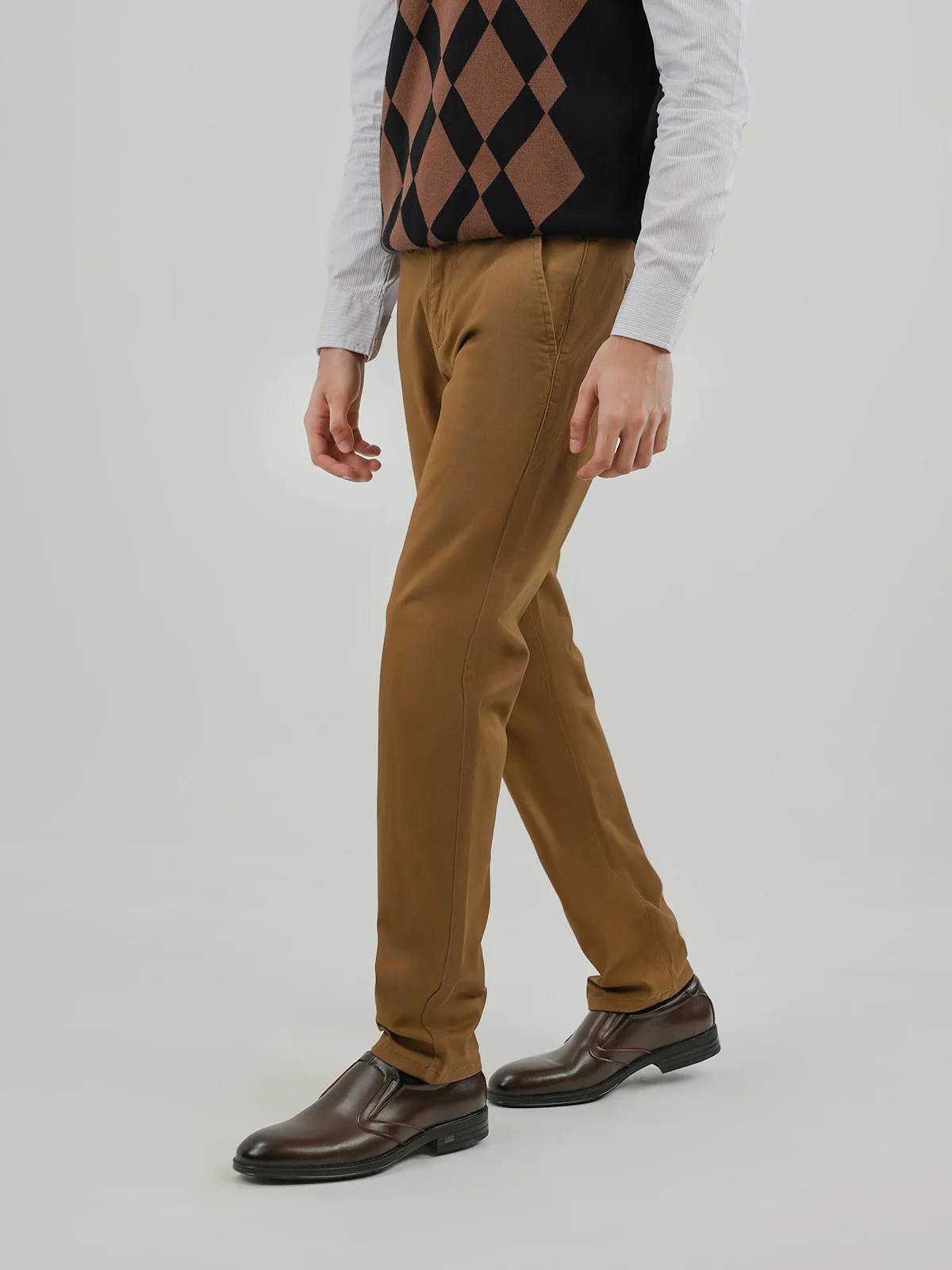 "ANATOLE" Casual Slim Fit Twill Chino - Image 2