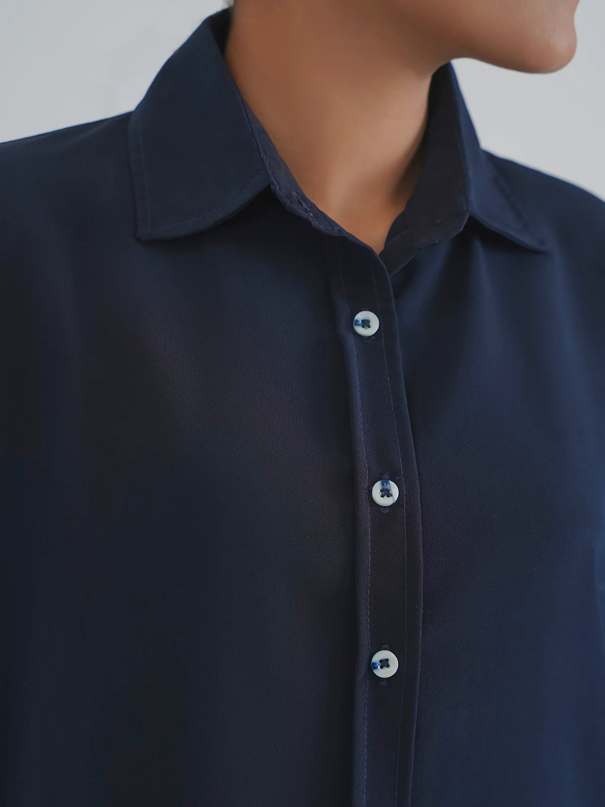 "ANEEZ" Basic Regular Fit Cotton Top - Image 3