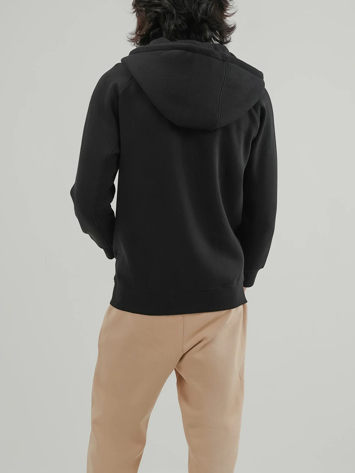 "ANNOT" Warm Zipper Fleece Hoodie - Image 6