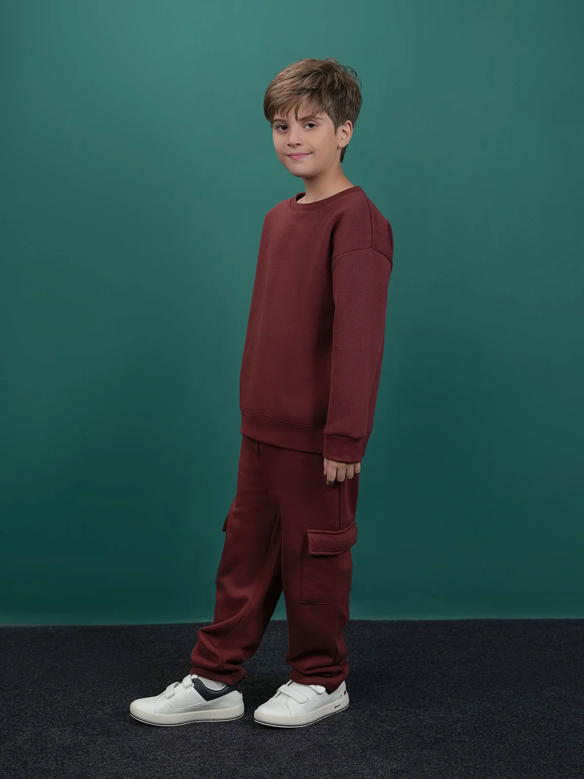 "ANTIOPE" Regular Fit Fleece Track Suit - Image 2