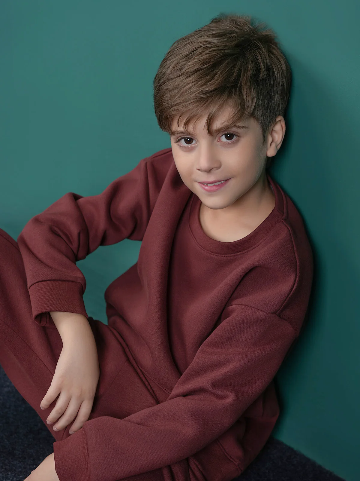 "ANTIOPE" Regular Fit Fleece Track Suit - Image 4