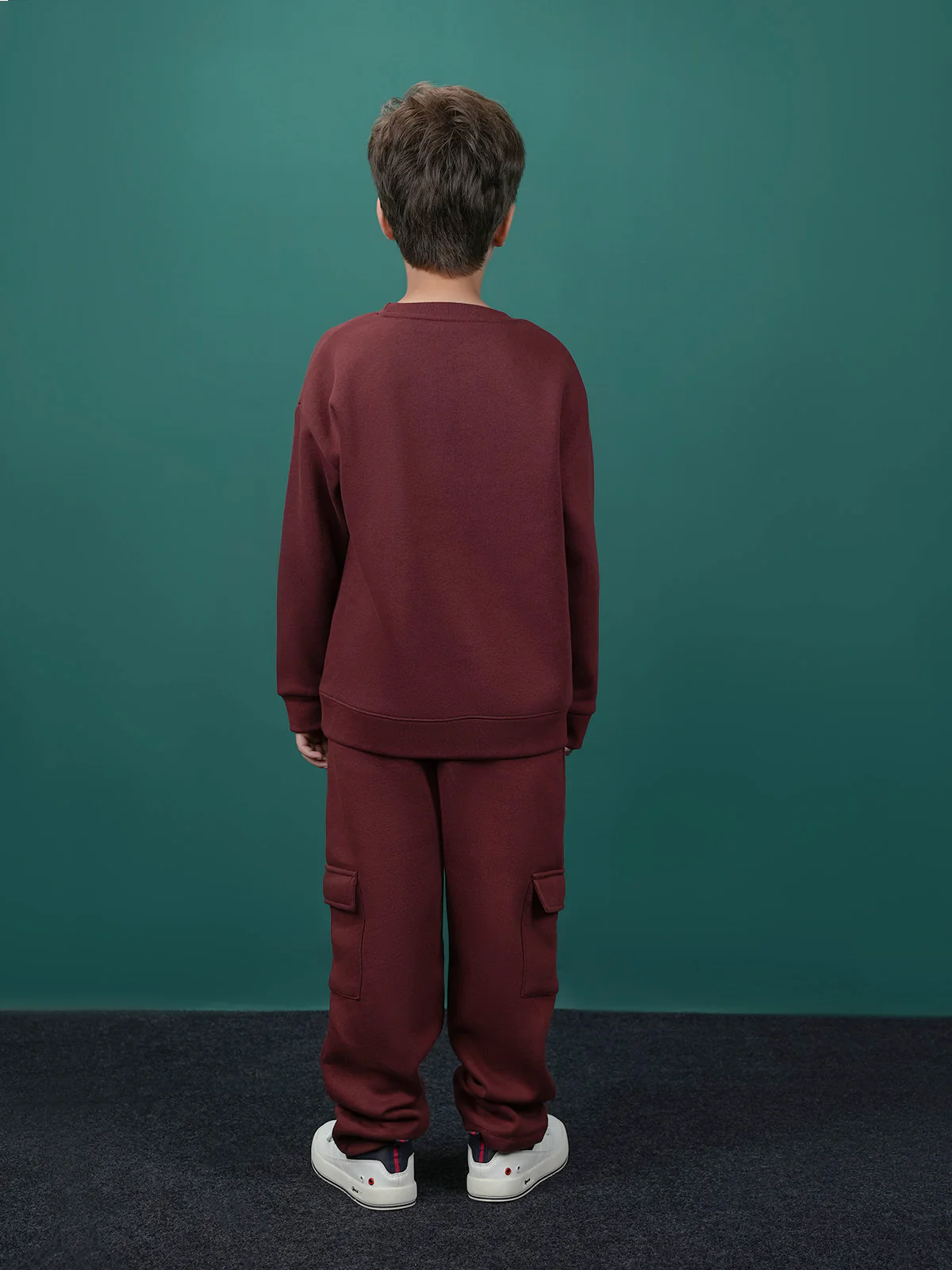 "ANTIOPE" Regular Fit Fleece Track Suit - Image 6