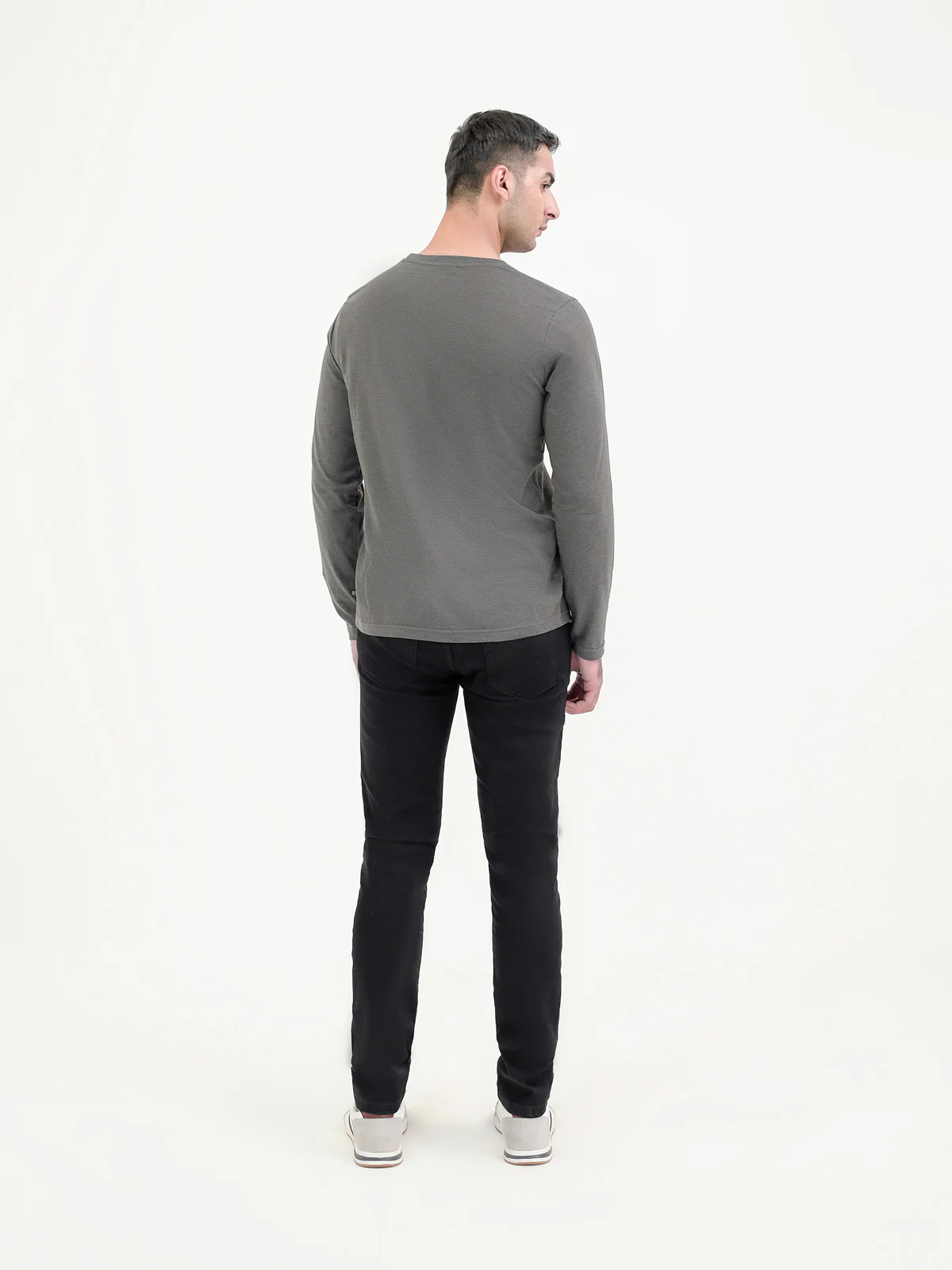 "ARAMIS" Casual Solid Regular T-Shirt - Image 4