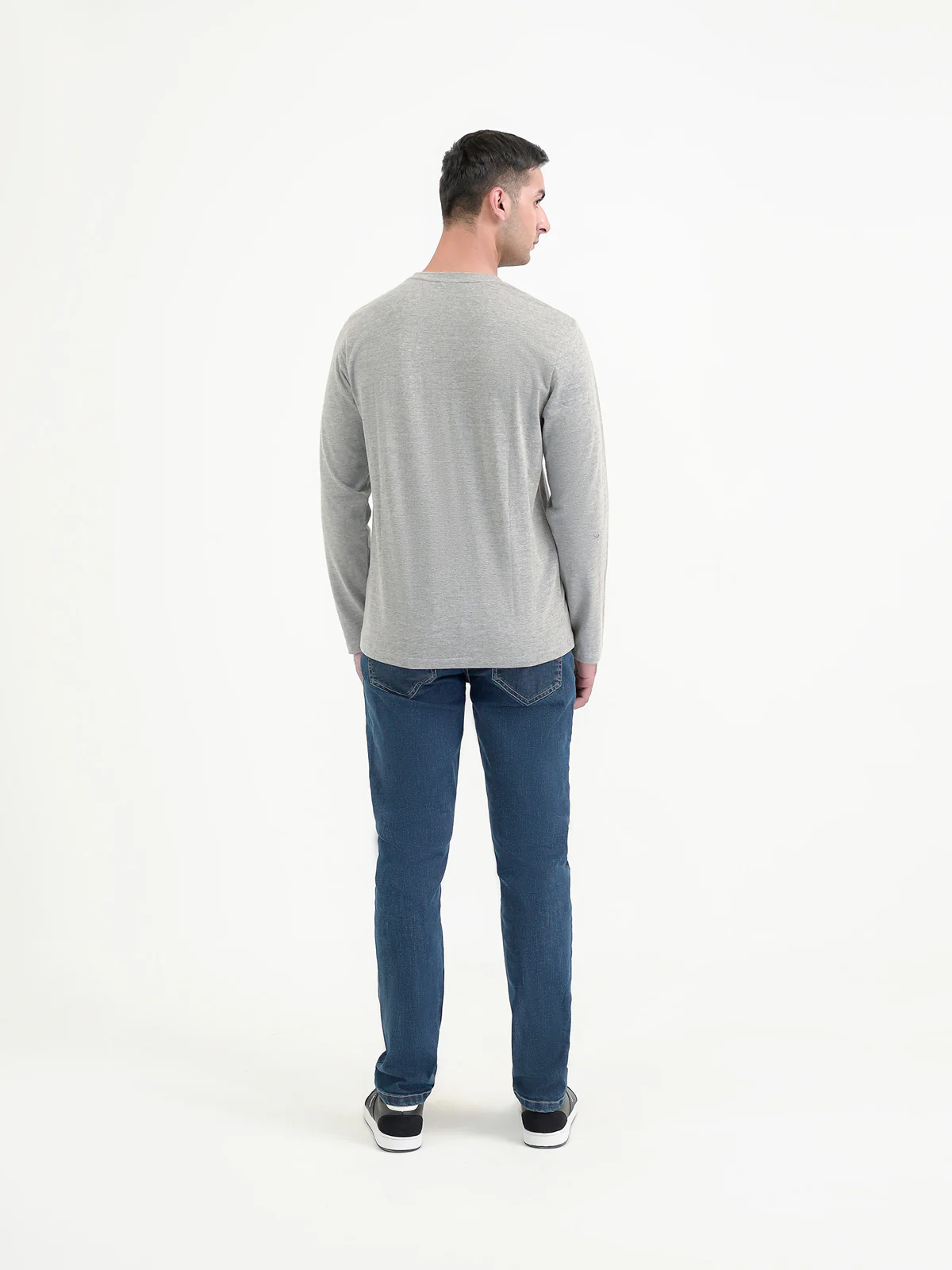 "ARAMIS" Casual Solid Regular T-Shirt - Image 5