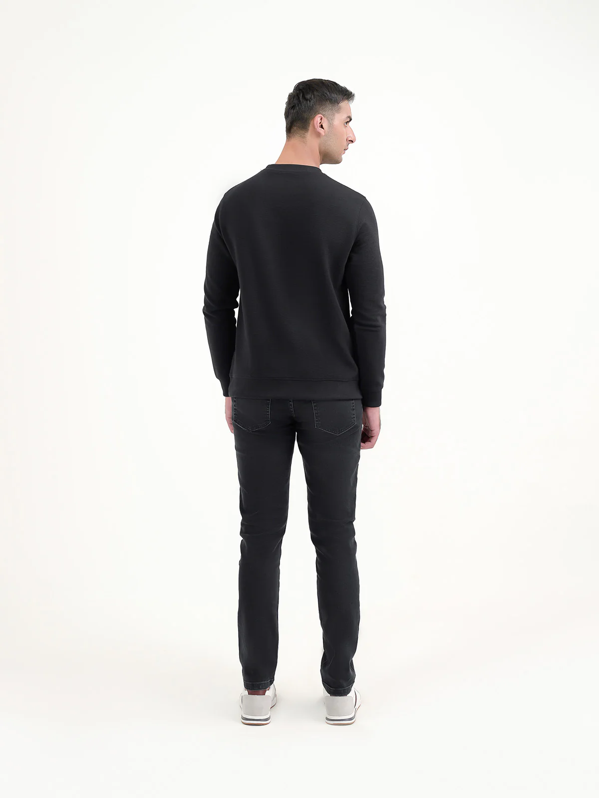"ARIA" Casual Crew Neck Fleece Sweatshirt - Image 5
