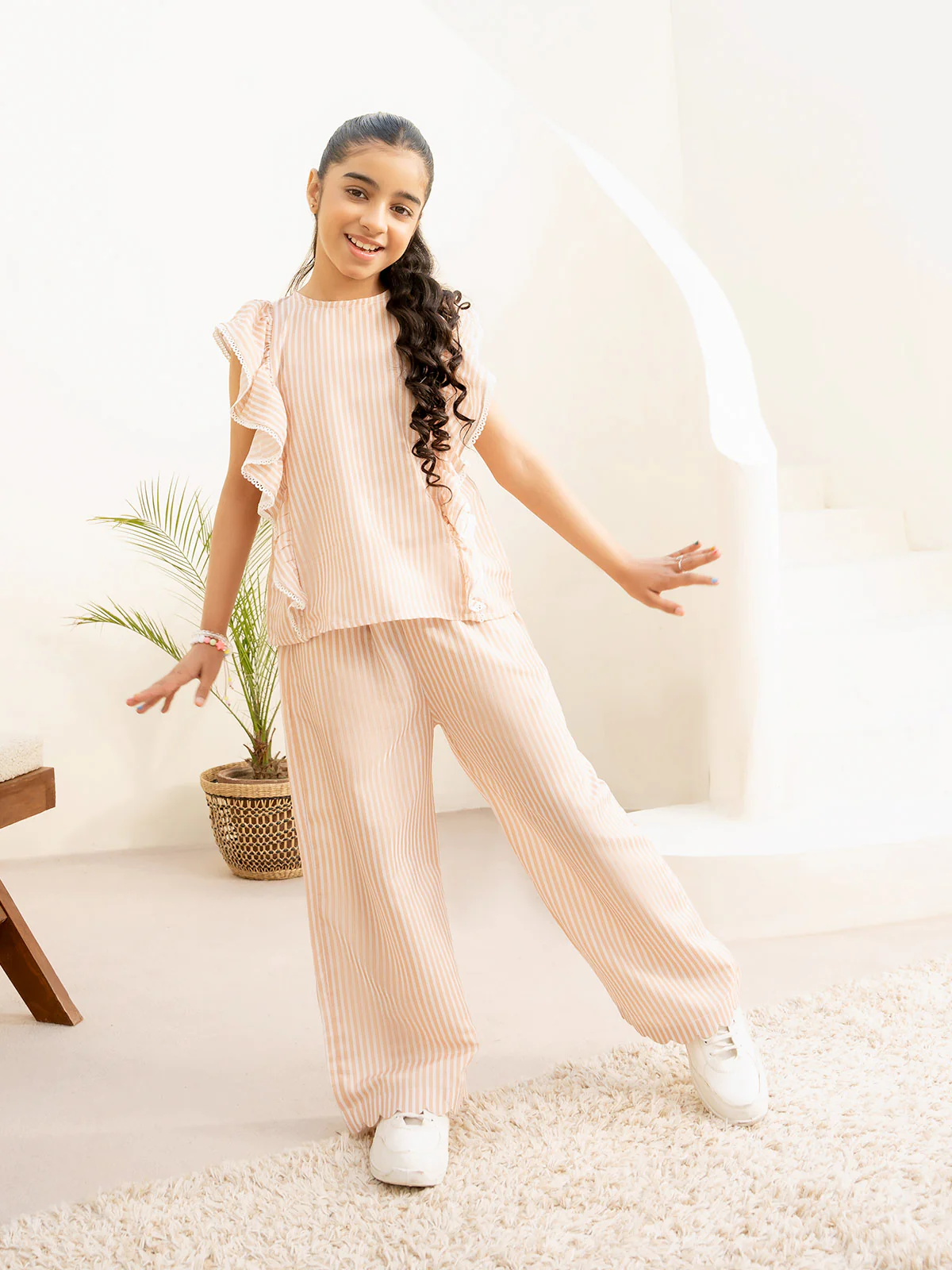 "ARIES" Regular Fit Cotton Co-Ord Set - Image 8