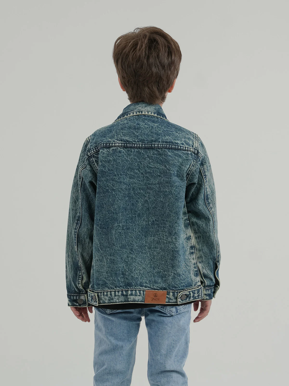 "ARNDT" Soft Regular Fit Denim Jacket - Image 7