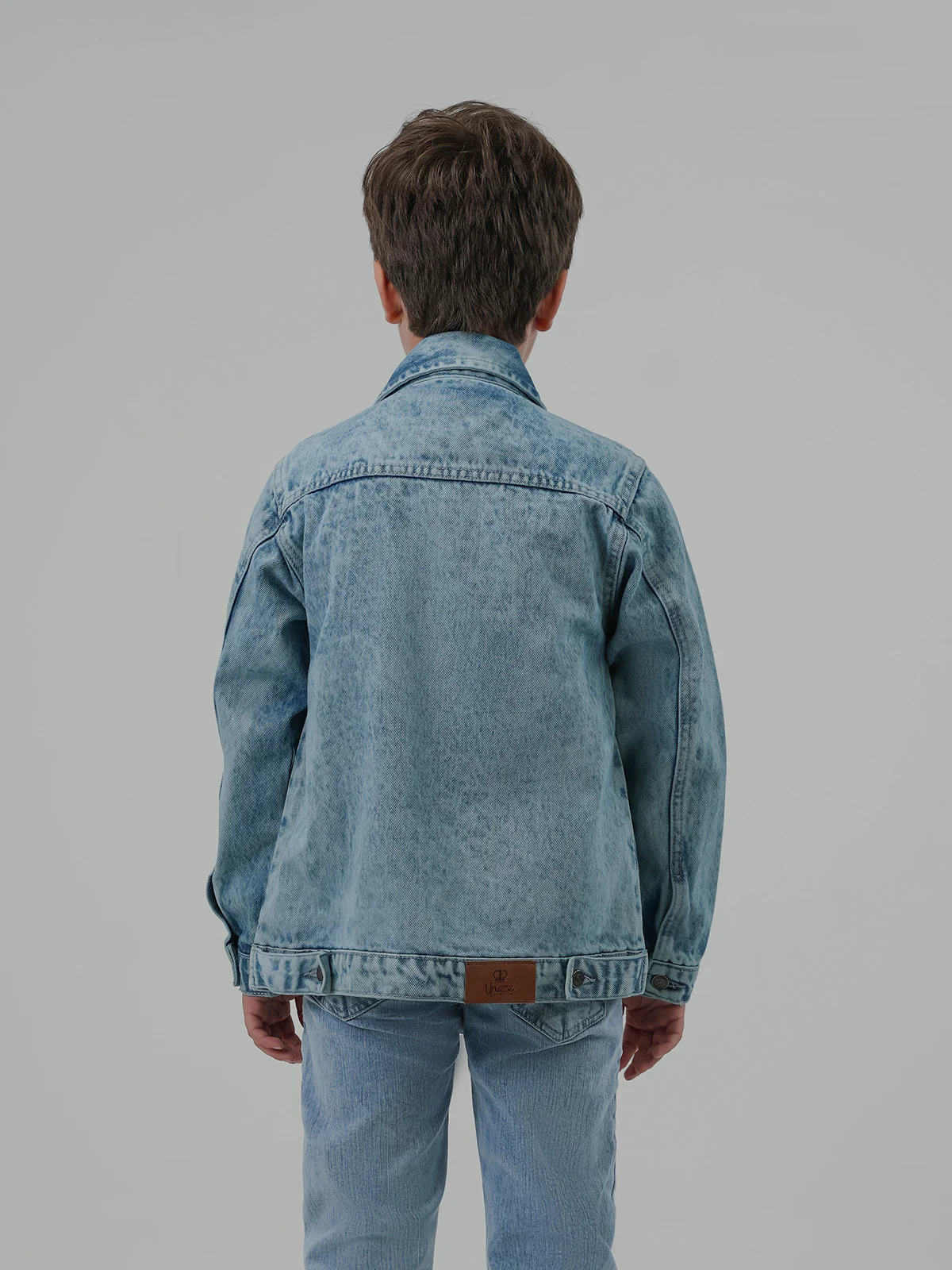"ARNDT" Soft Regular Fit Denim Jacket - Image 5