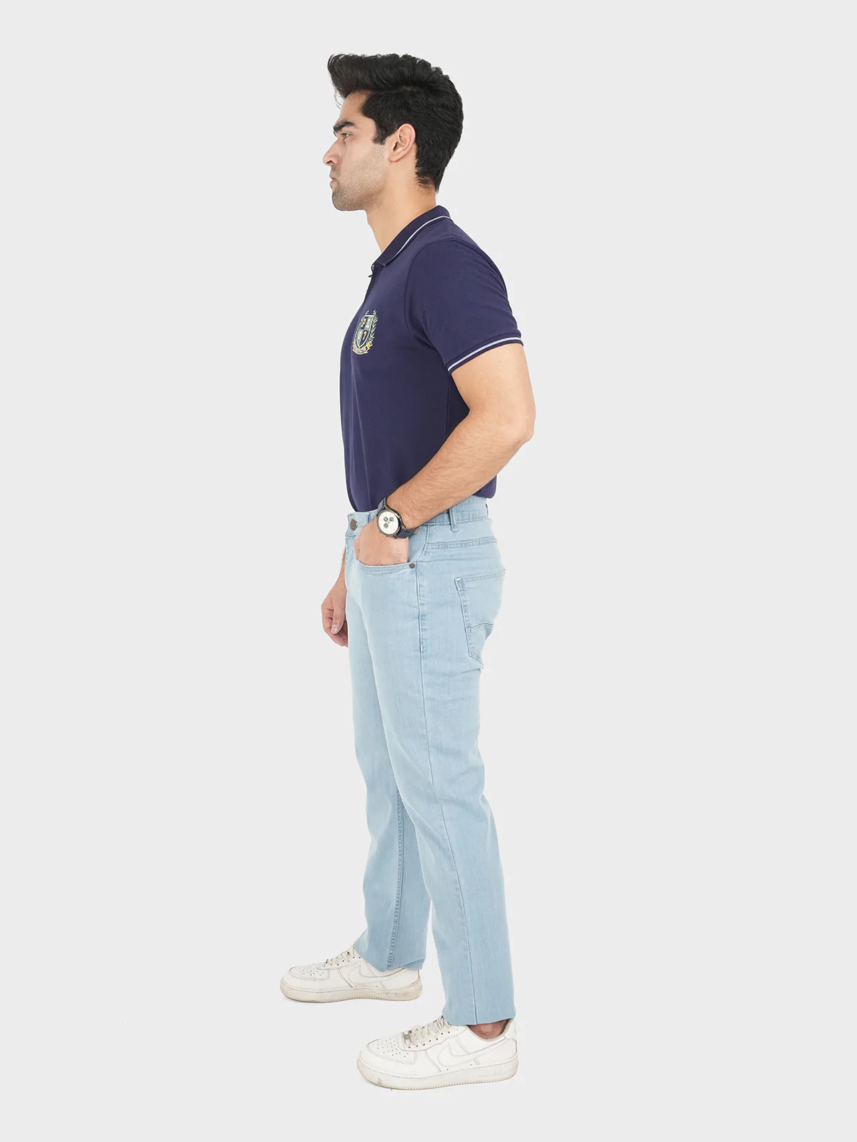 "ARRIGO" Summer Slim Fit Polo Shirt - Image 2