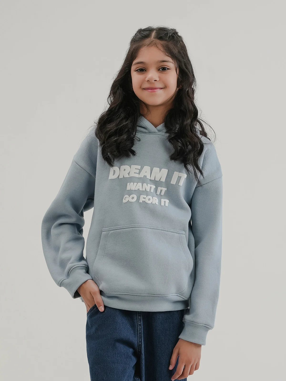 "ARTOIS" Drop Shoulder Fleece Hoodie